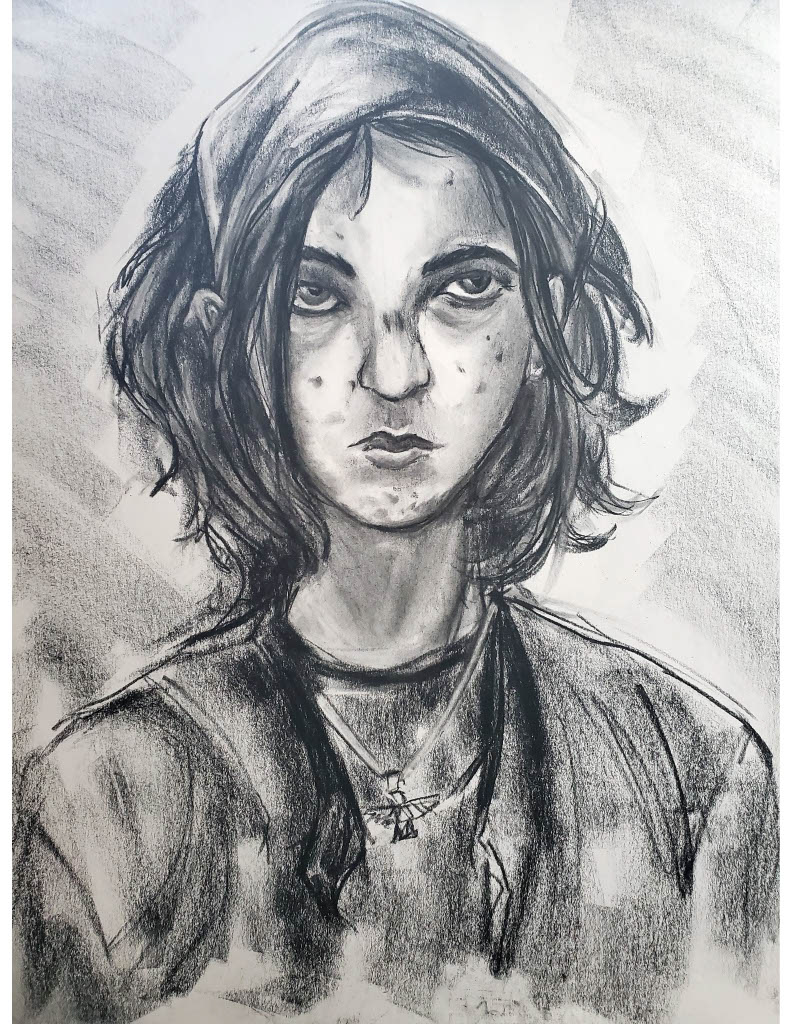 1 hour self portrait
