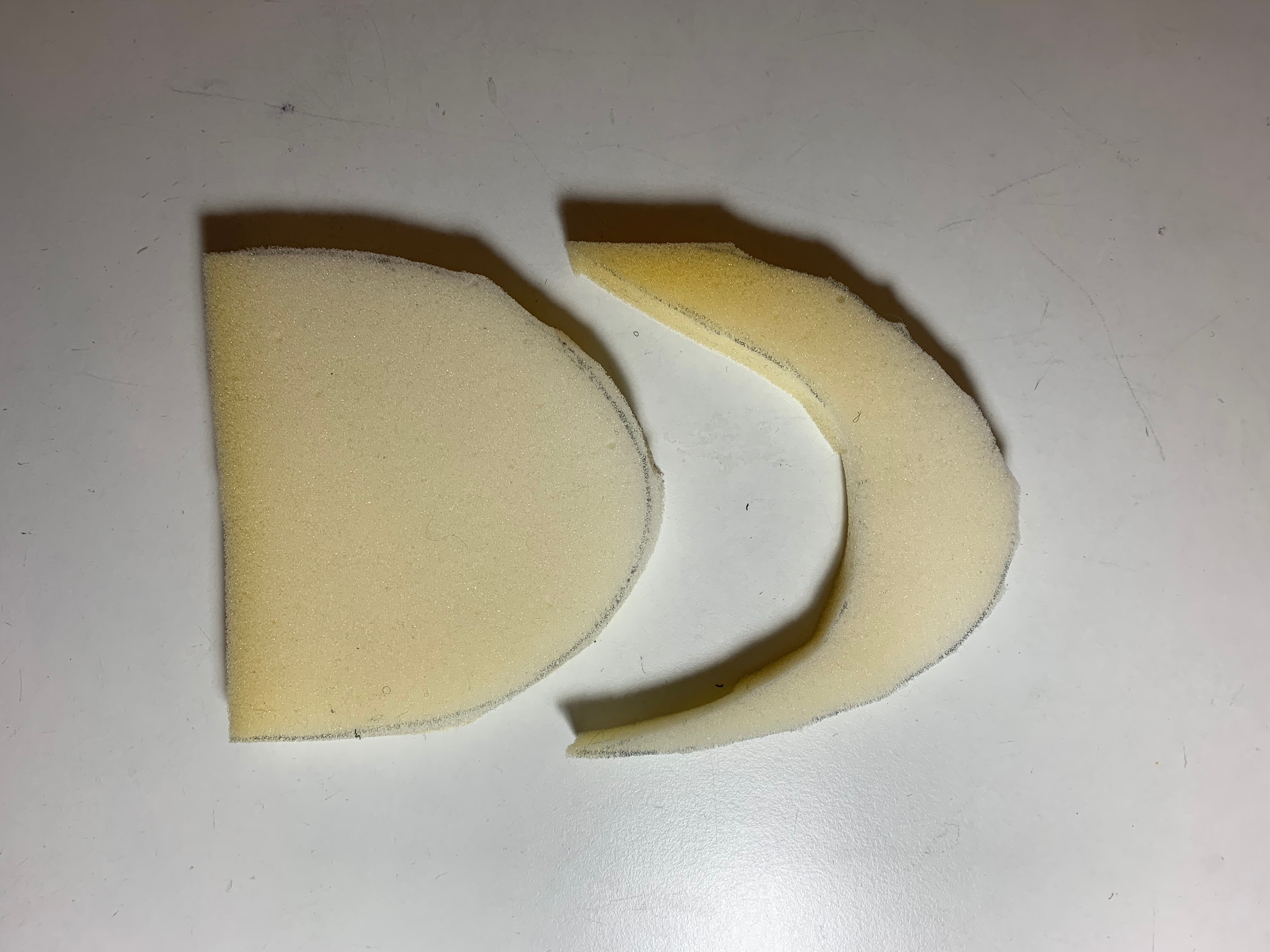 Foam for Toe Cap