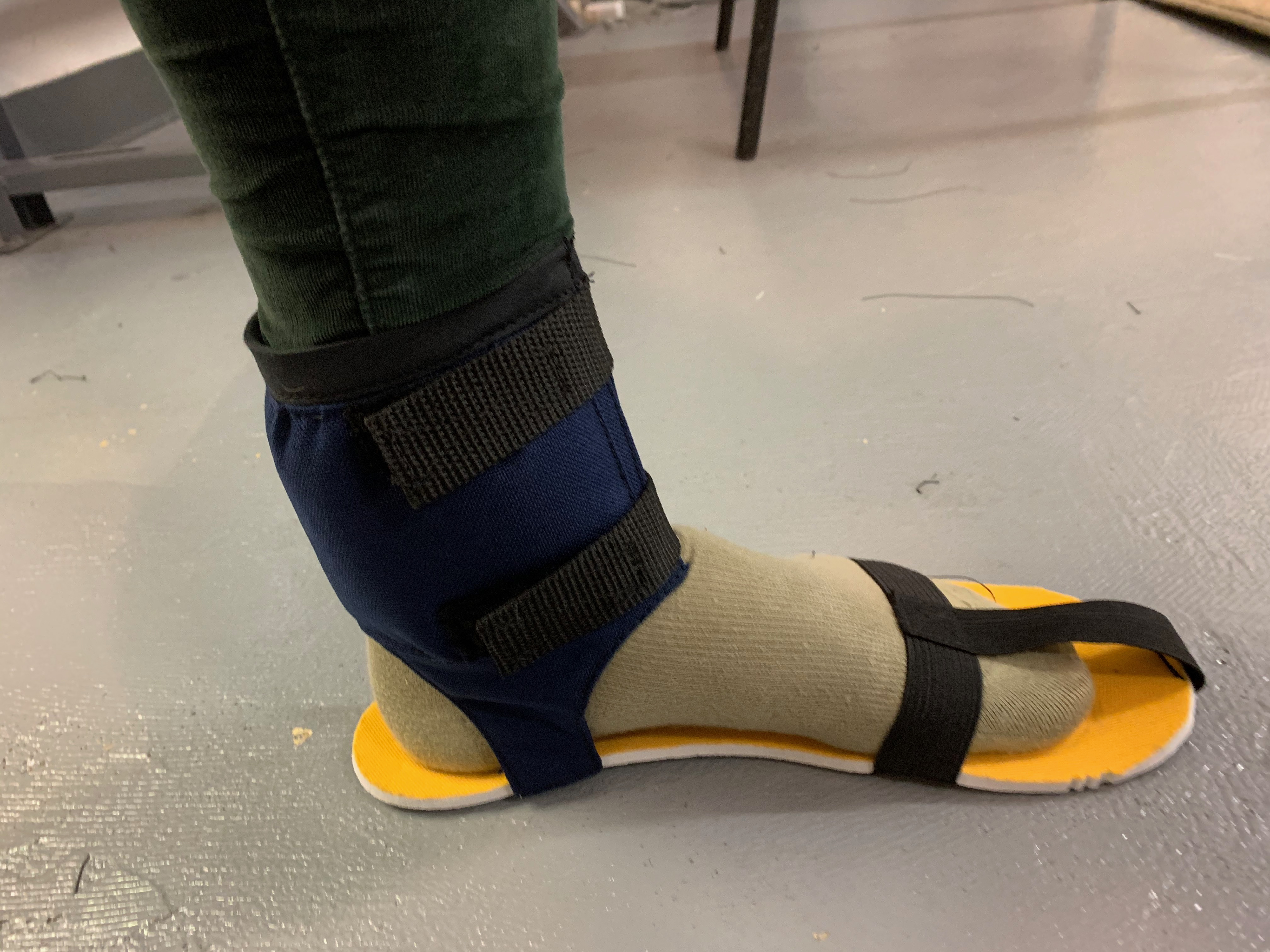 Ankle Wrap and Sole Combined