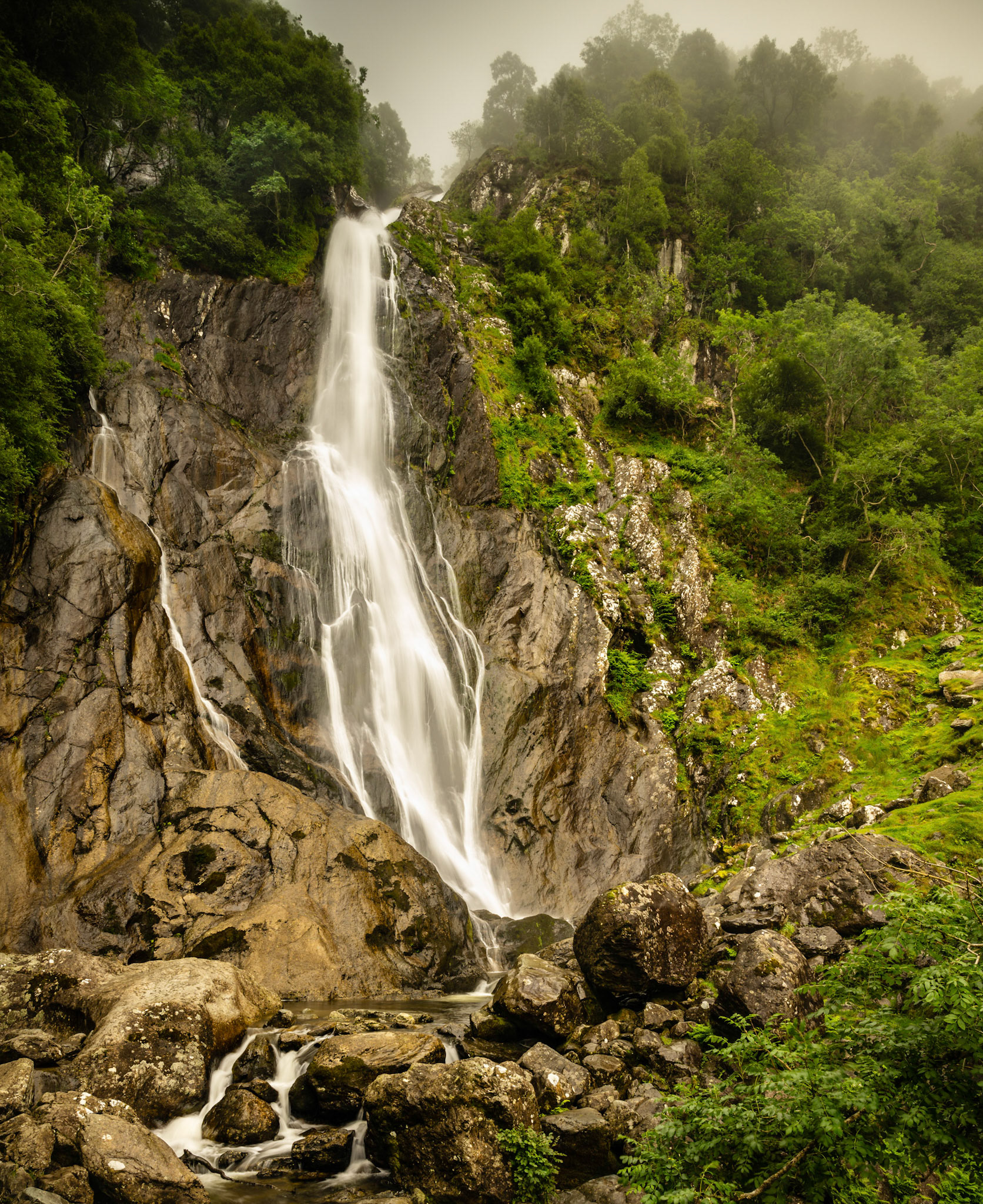 Aber Falls, North Wales