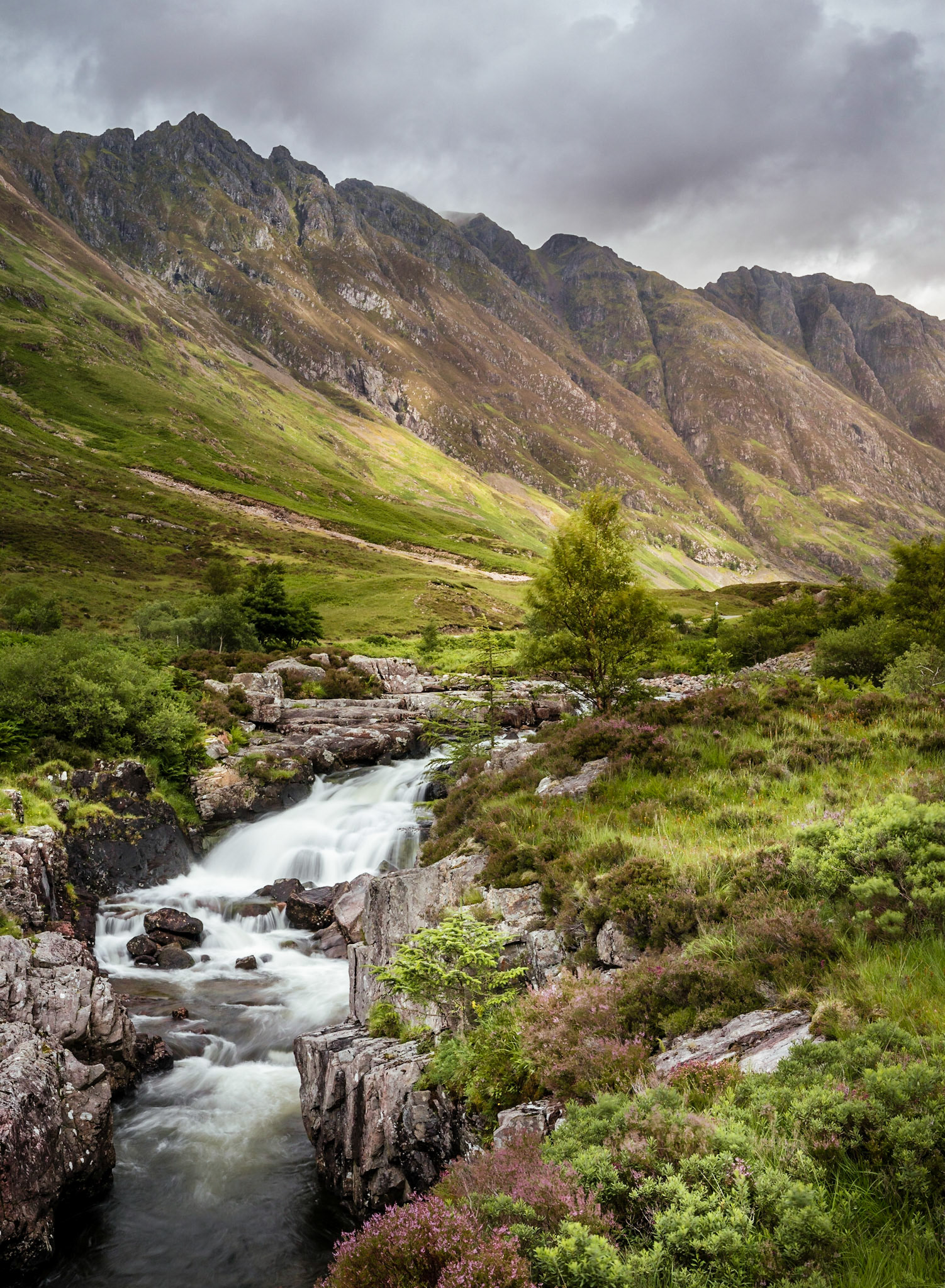 Glencoe, Clachaig Falls