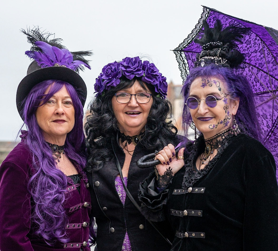 Purple ladies