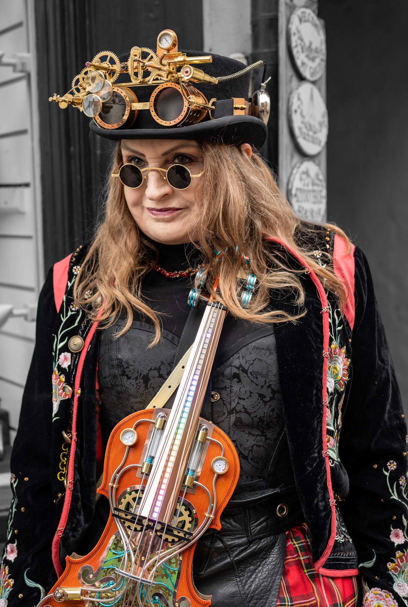 On the fiddle