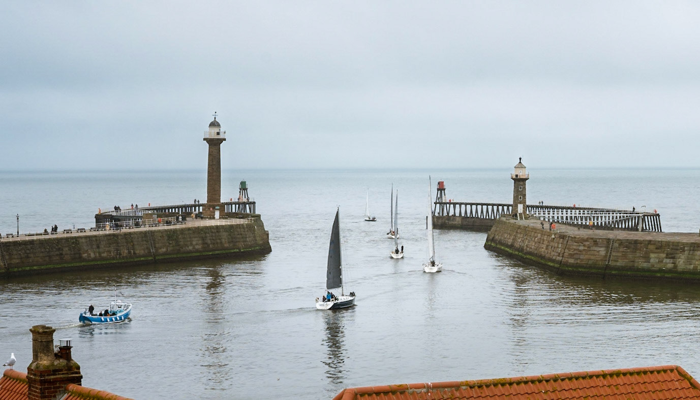 Sailing out to sea