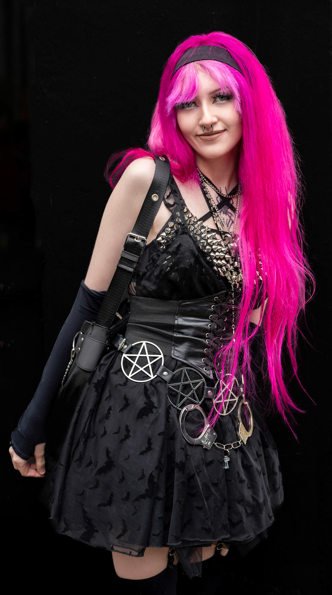 Pink haired
