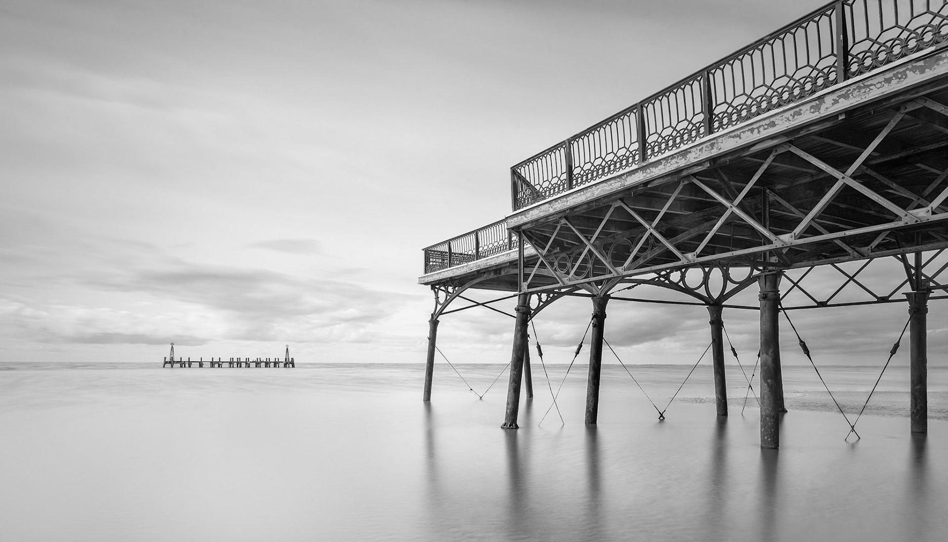 Old Pier and New Pier St. Anne's