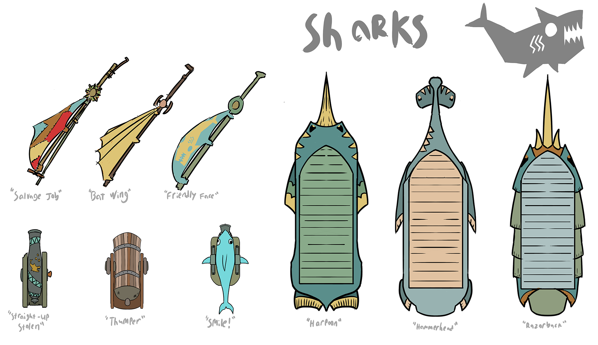Shark concept art
