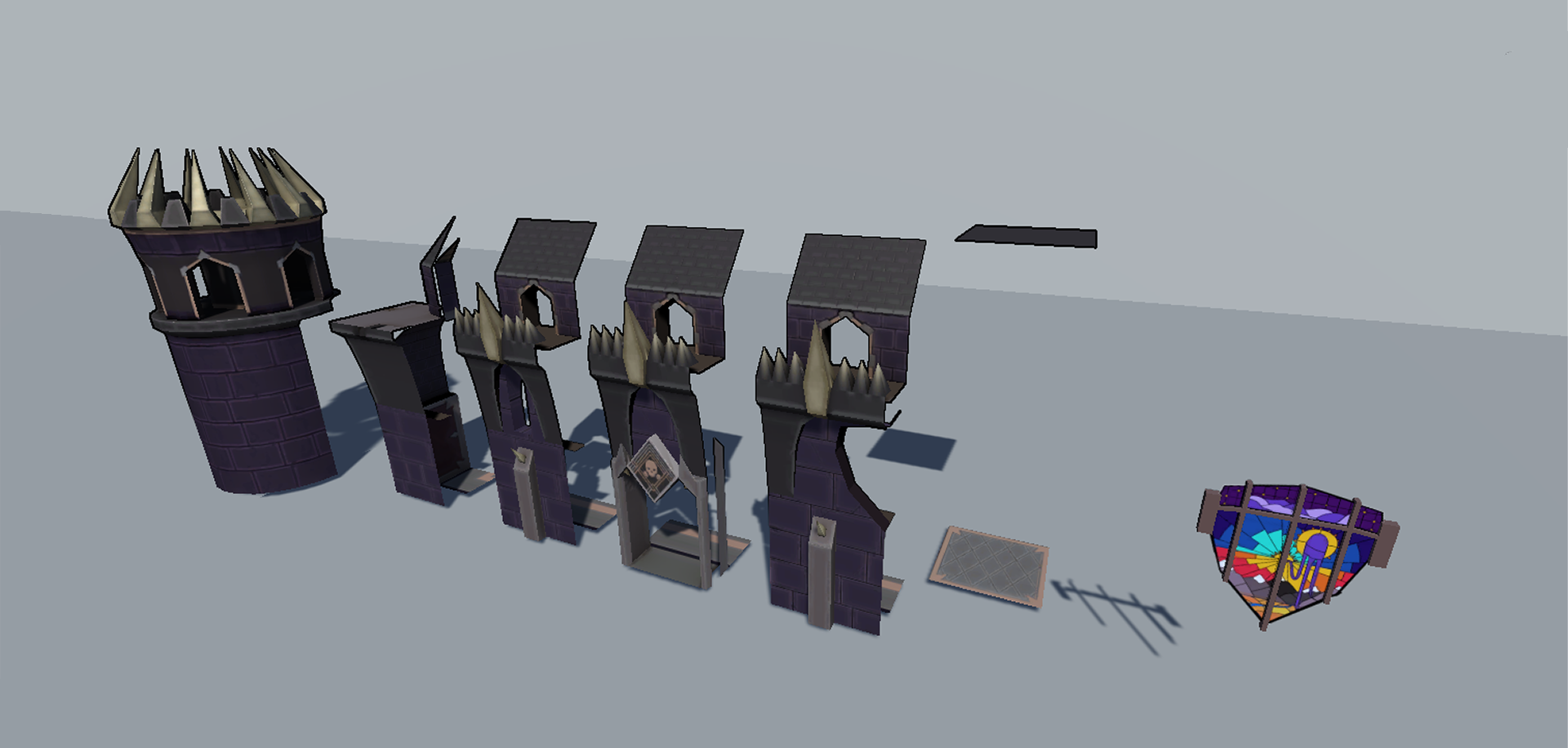 New Castle Walls - Evil