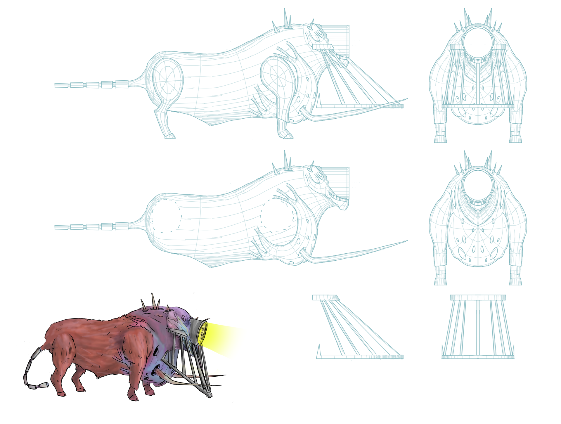 Orthographic Turnaround