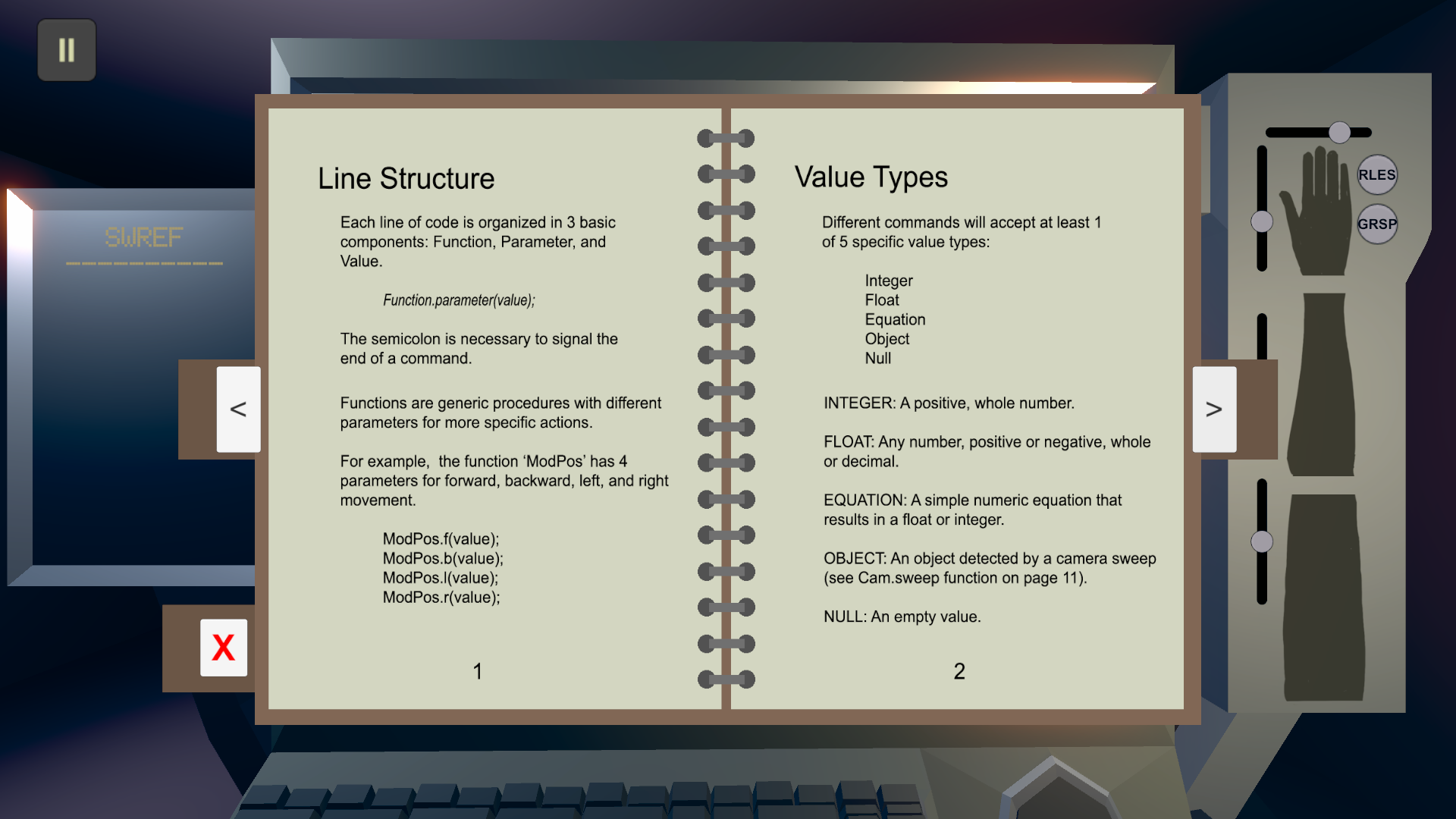 User Manual - 1 & 2