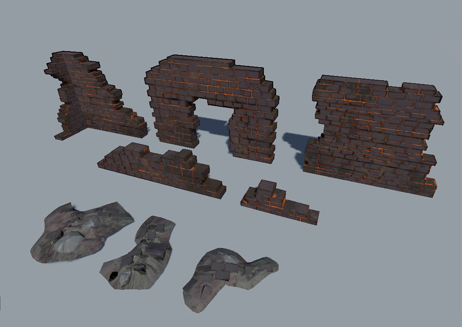 Ruin Set - Evil