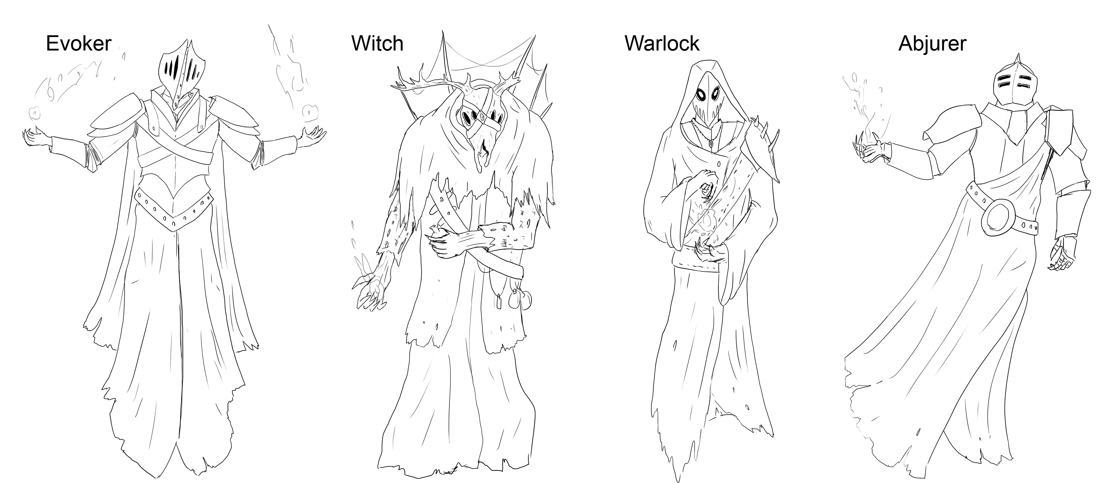 Player class concept art