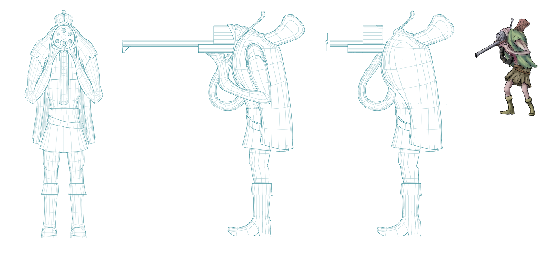 Orthographic Turnaround