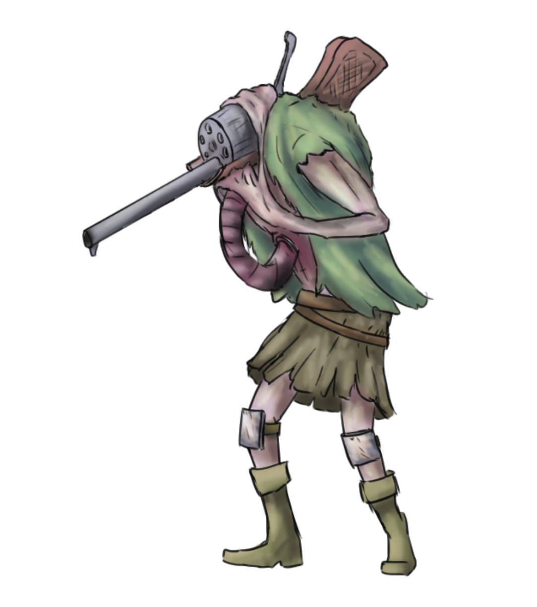 Ranged Enemy Concept Art