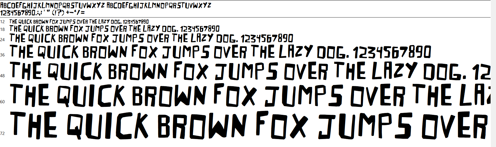 Custom font
