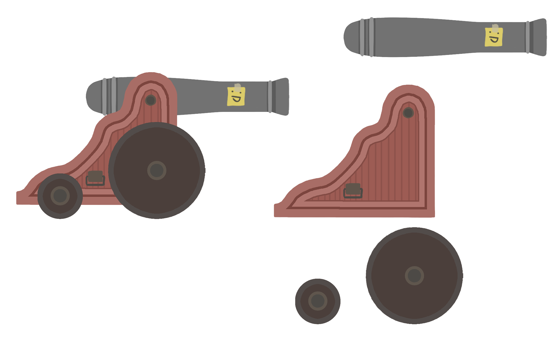 Cannon sprites