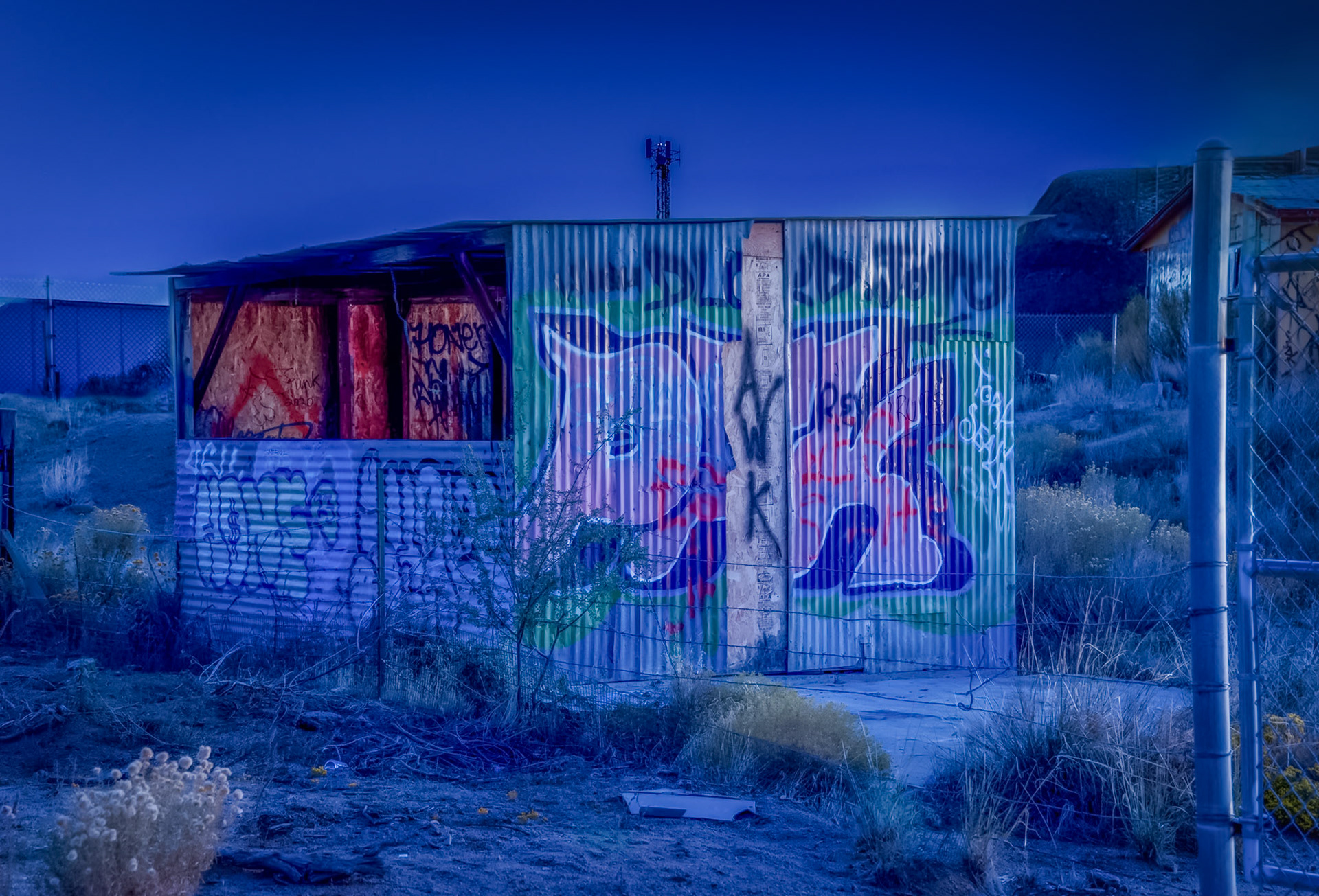 Nothing, AZ - Blue Hour Relic