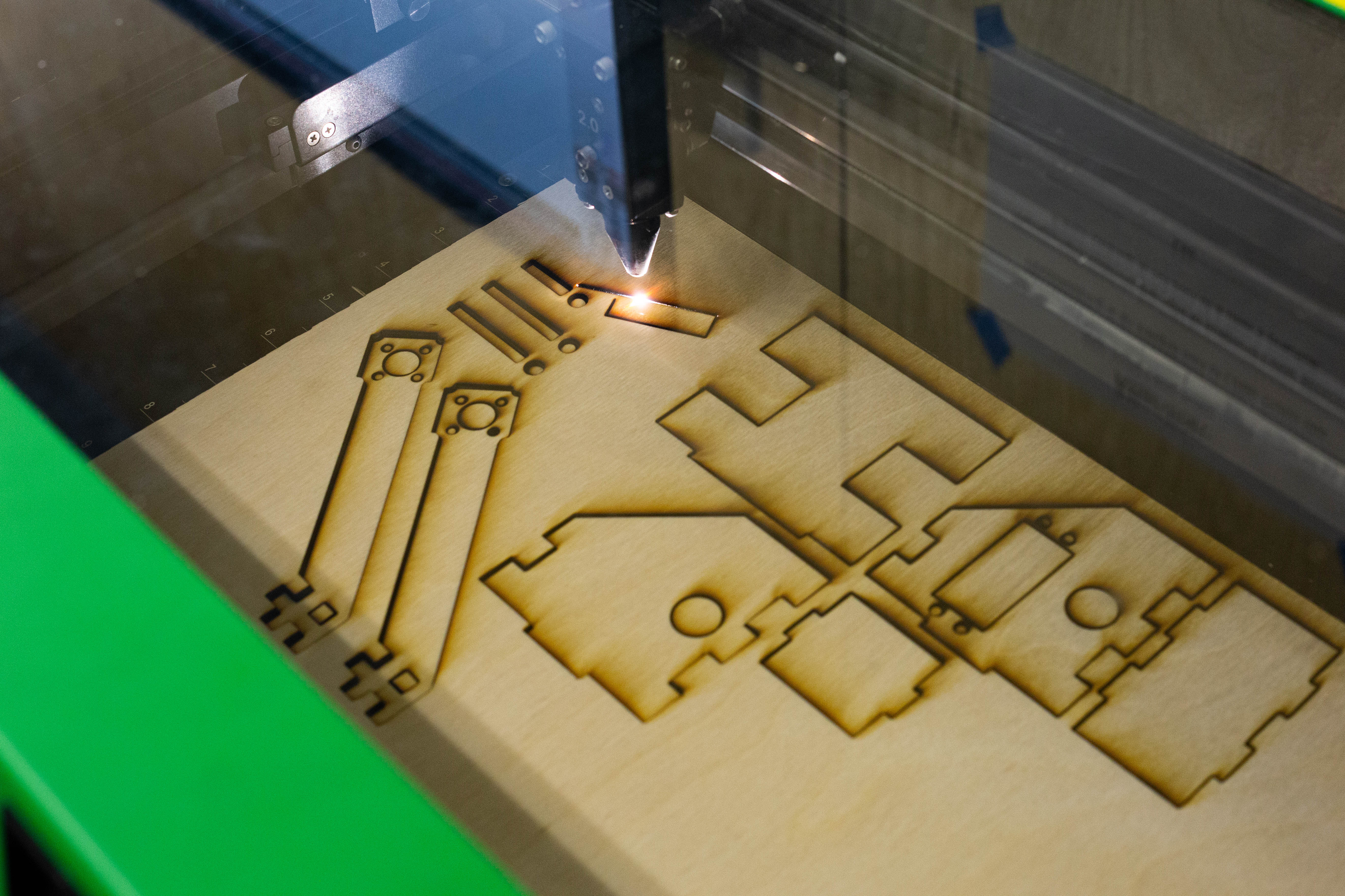 Laser Cutting: Wood