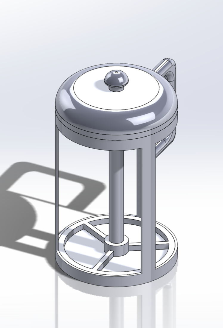 French Press: CAD