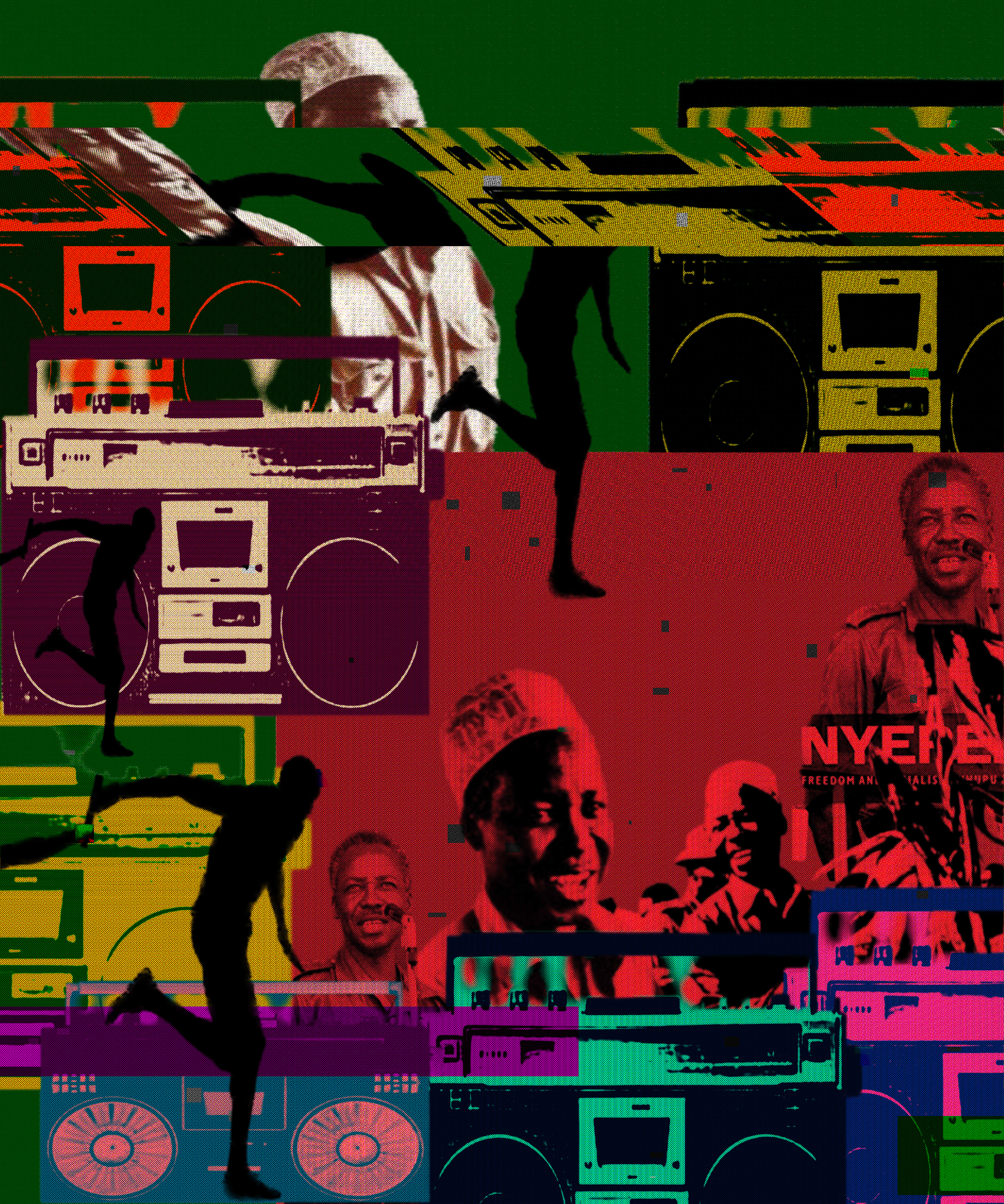 Title: Kijiti; Medium: Digital art; Size: 100cm * 120cm, 300dpi; Year: 2022