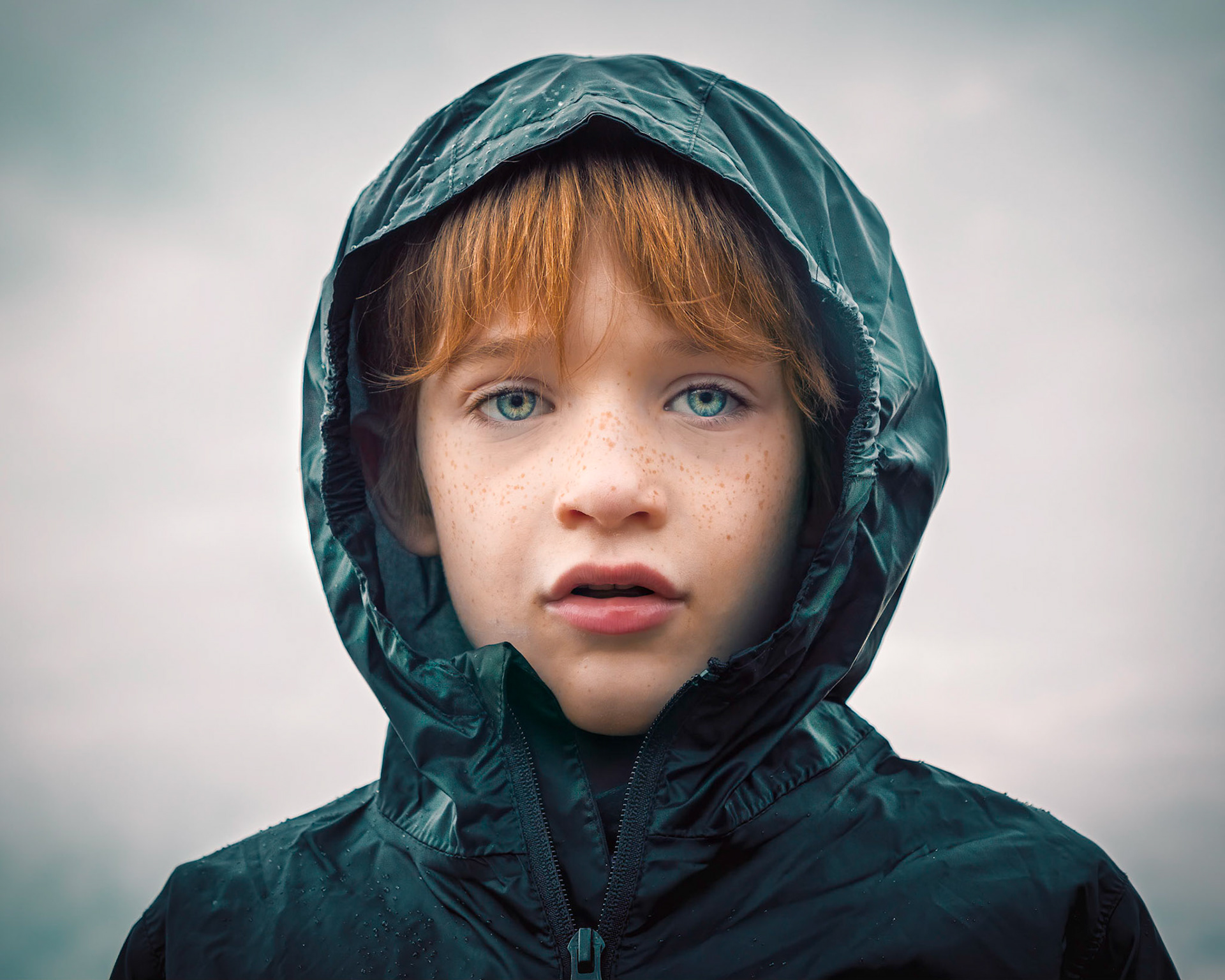 I always hated my freckles as a kid, but everyone always told me they were a sign of beauty.  Think I'm finally beginning to understand.