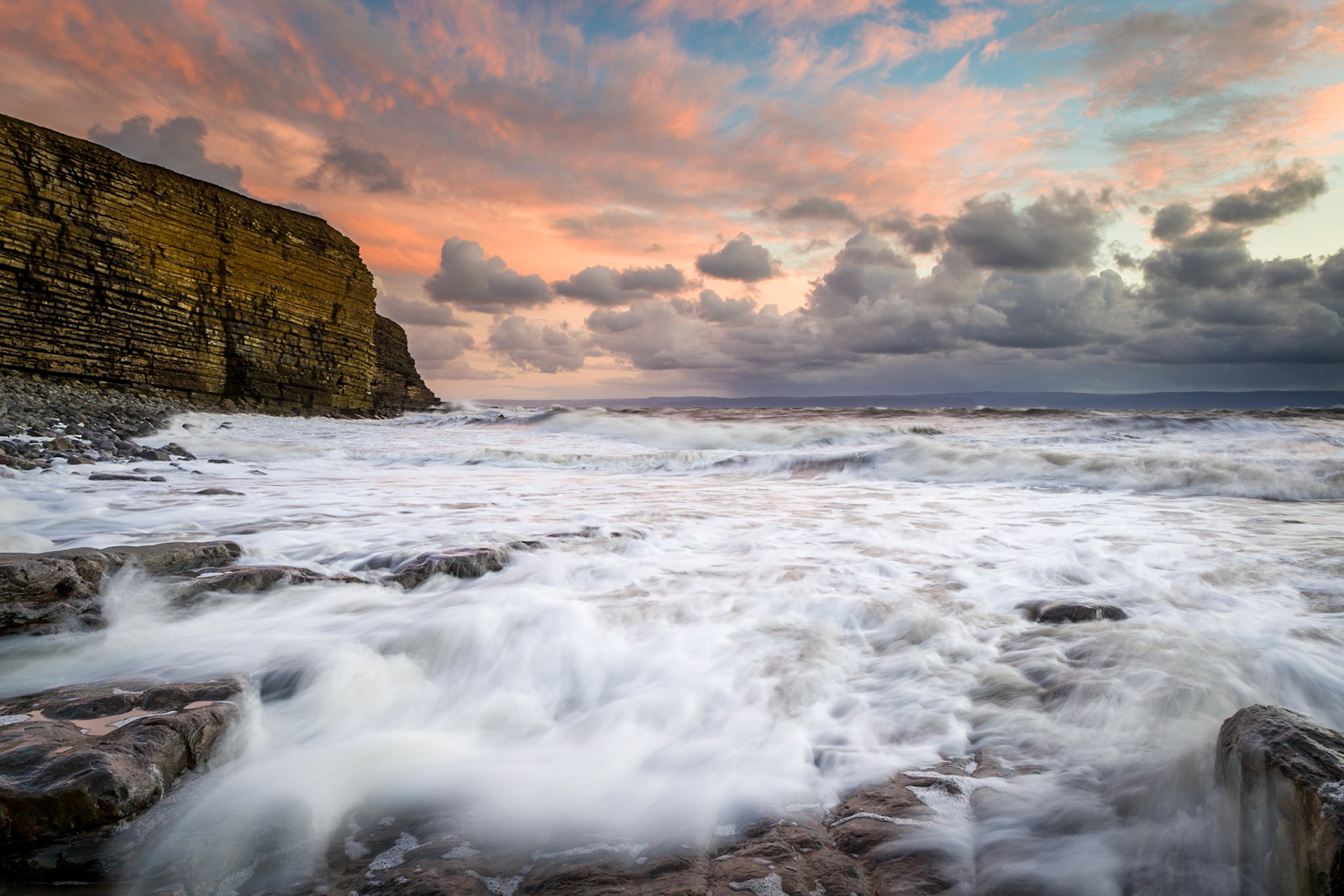 Another shot of many from a fantastic shoot at Nash point in Wales