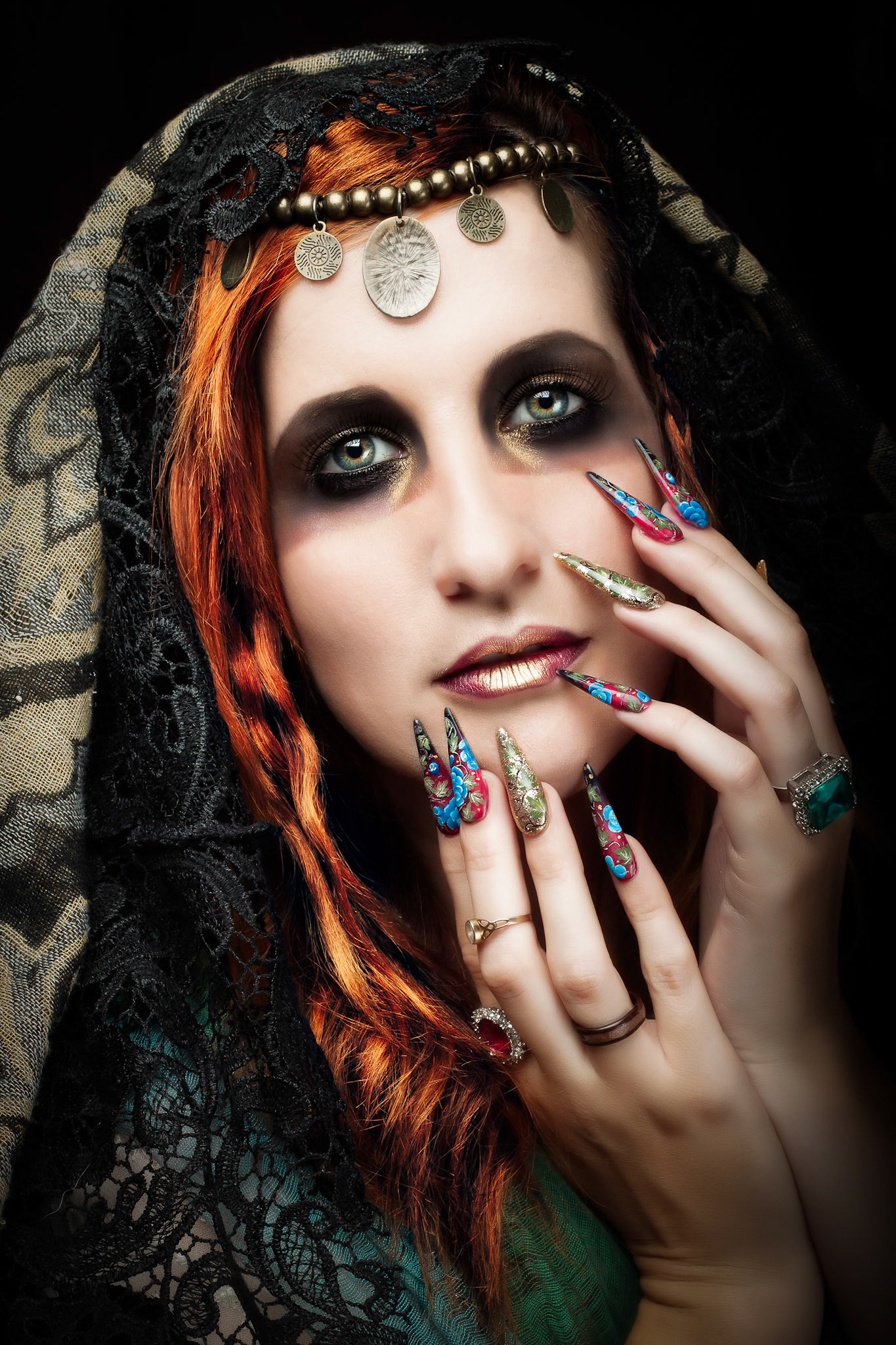 A commission for Tigereye Nails for a Scratch Magazine competition.  Unfortunately it wasn't quite good enough to win but did secure 3rd Place.