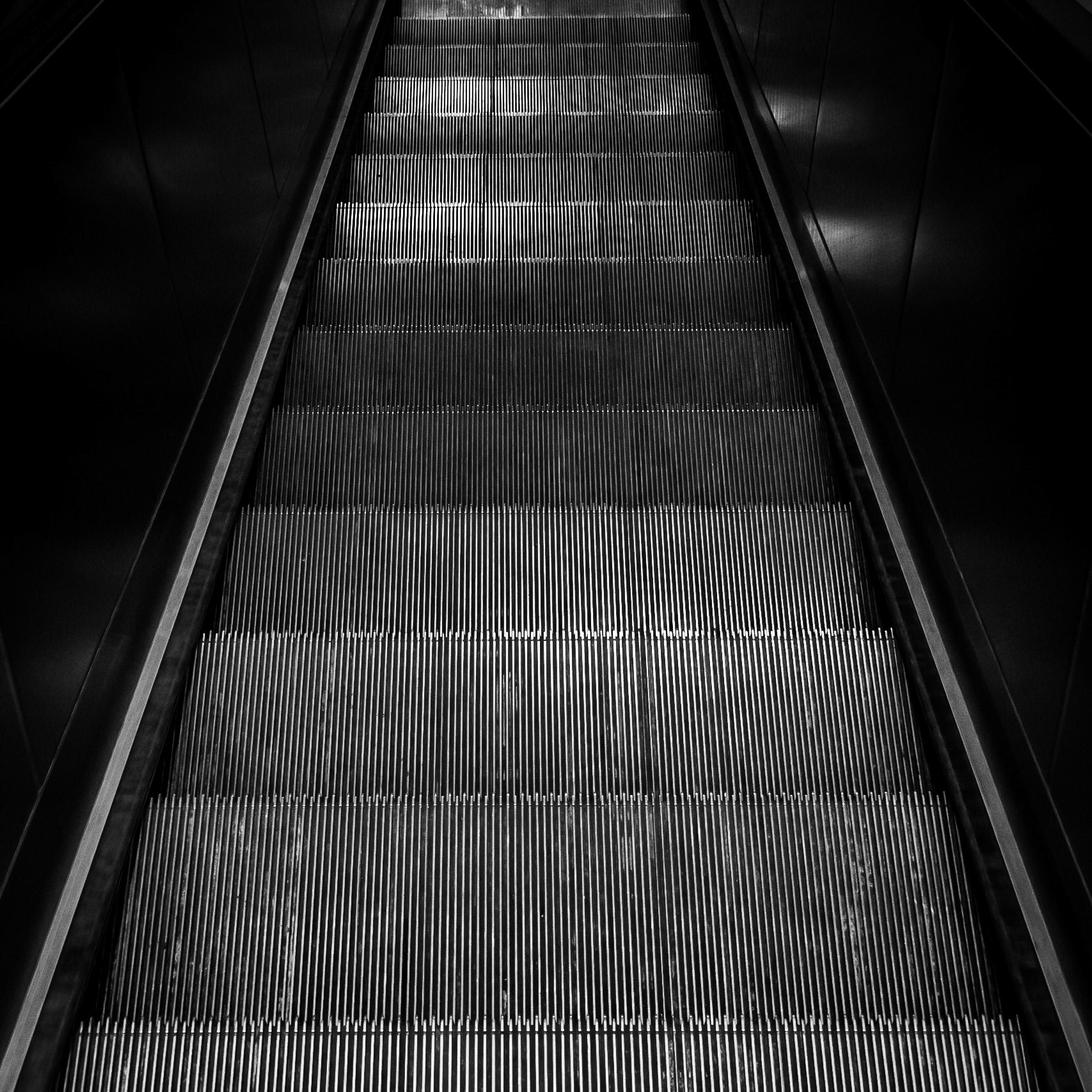 There are 426 escalators on the London Underground system and to be honest I think we take them all for granted.  Imagine having to walk almost 60 metres up/down stairs at Hampstead (The deepest station).