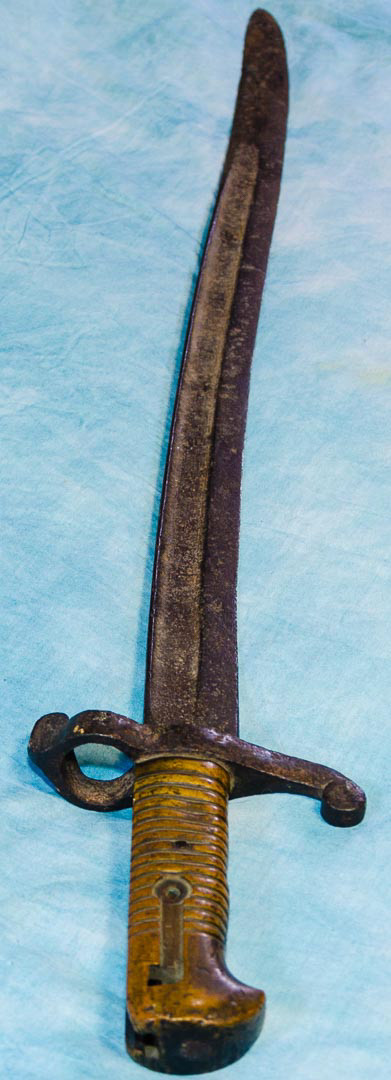 French Model 1842 Yataghan Sword Bayonet