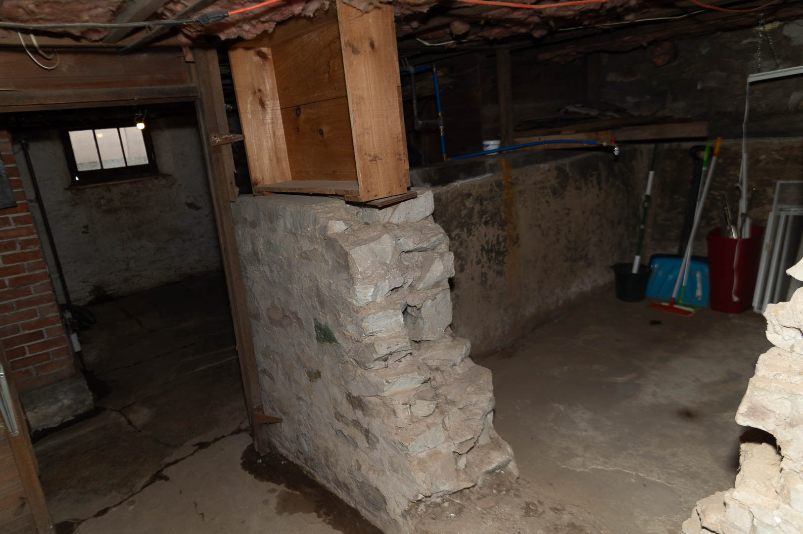 Basement - Cistern on South Wall