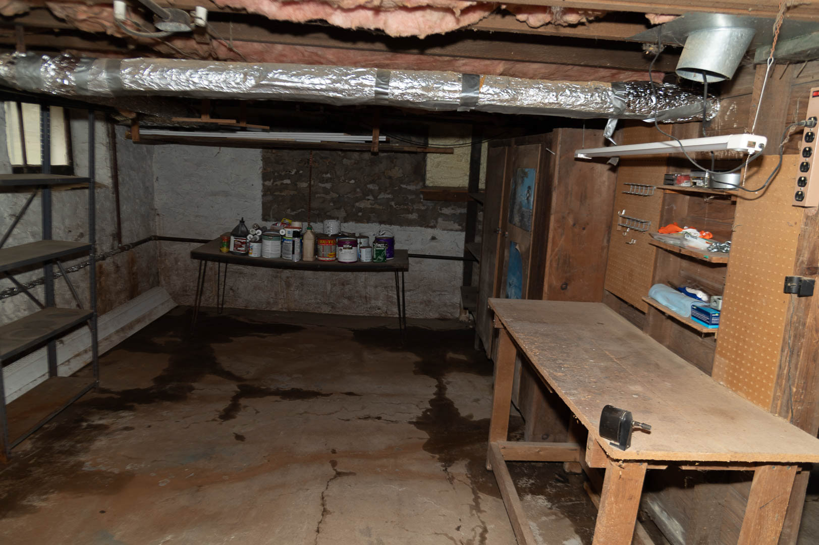 Basement - Looking to North West Wall