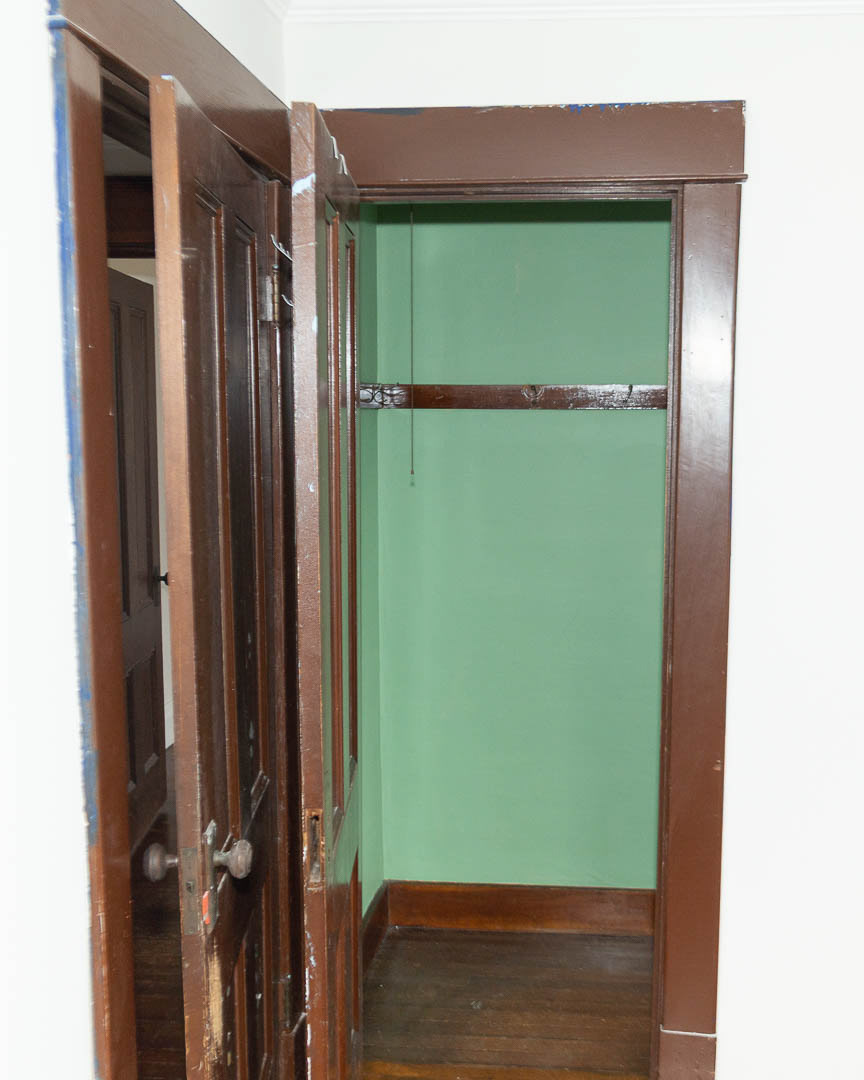 2nd Floor North East bedroom -  Looking into Closet