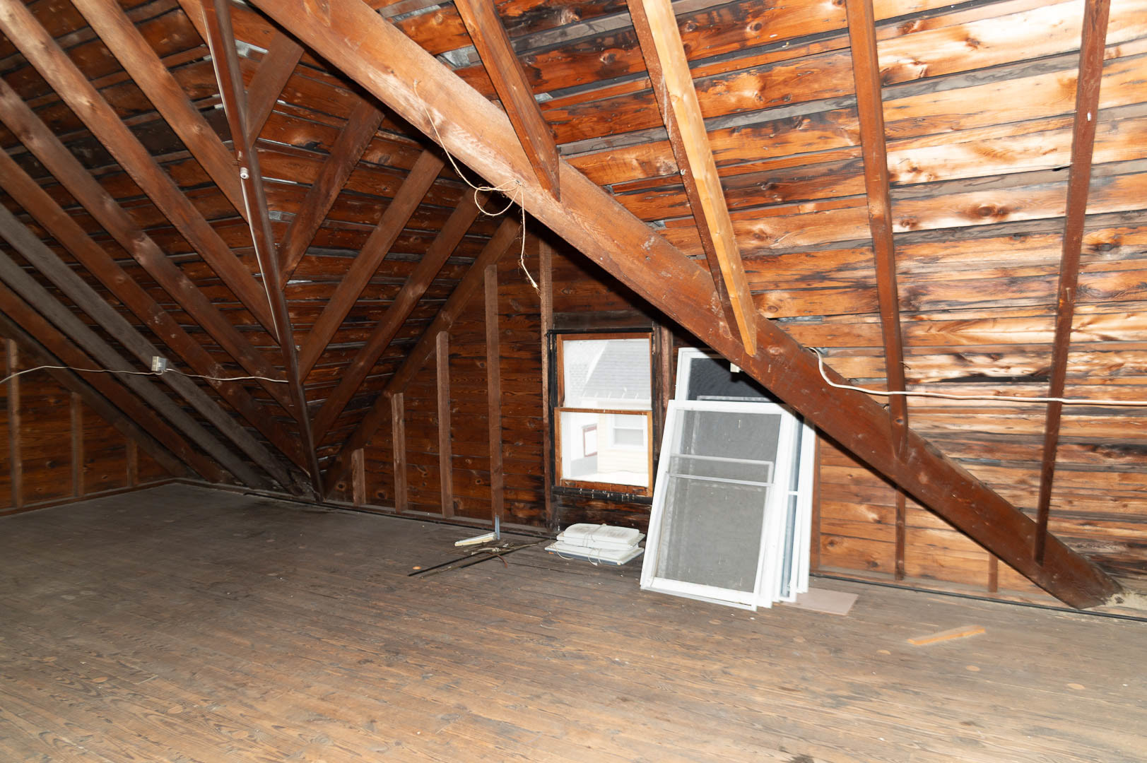 3rd Floor (Attic) - Looking to West