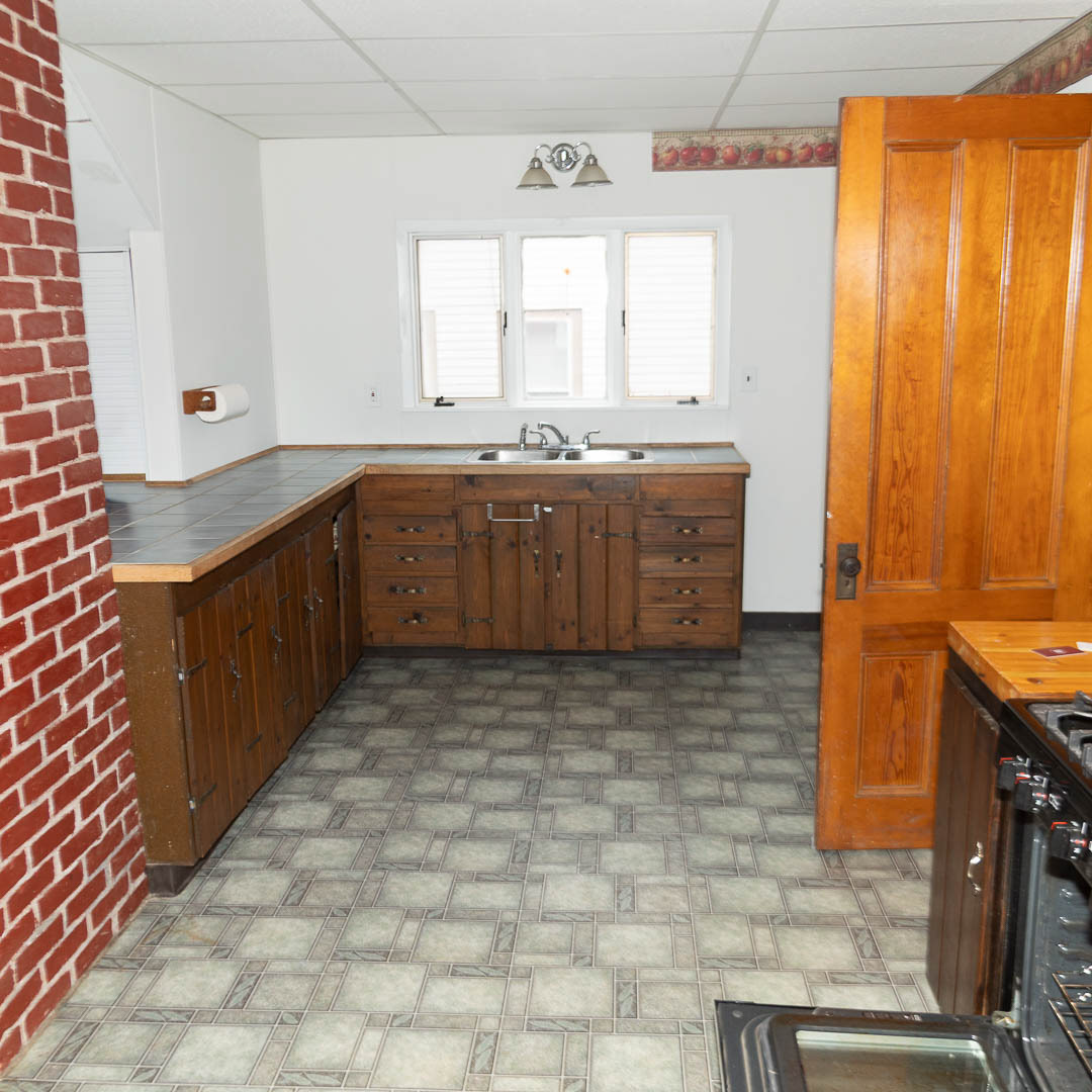 Kitchen -  Looking to East