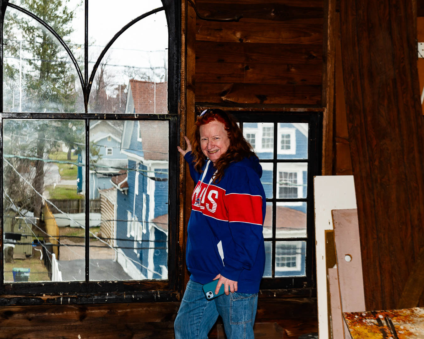 Cat Excited about possibility for 3rd Floor (Attic)