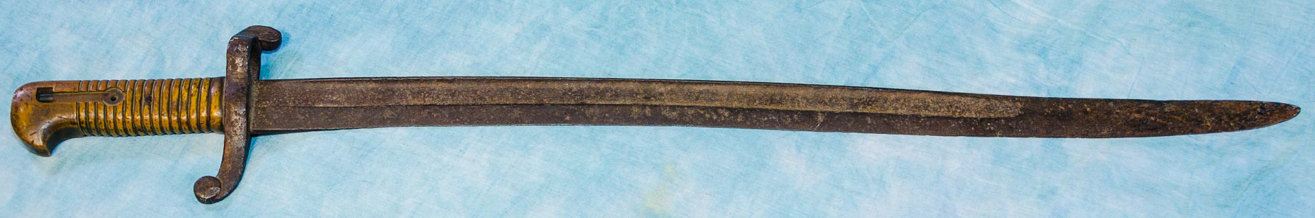 French Model 1842 Yataghan Sword Bayonet
