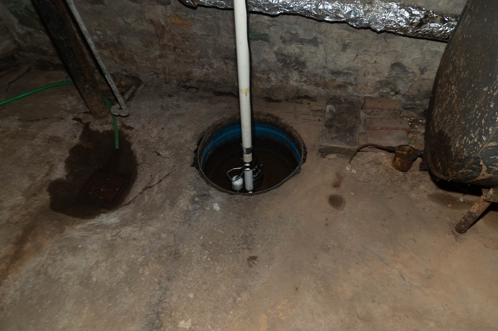 Basement -  Sump Well