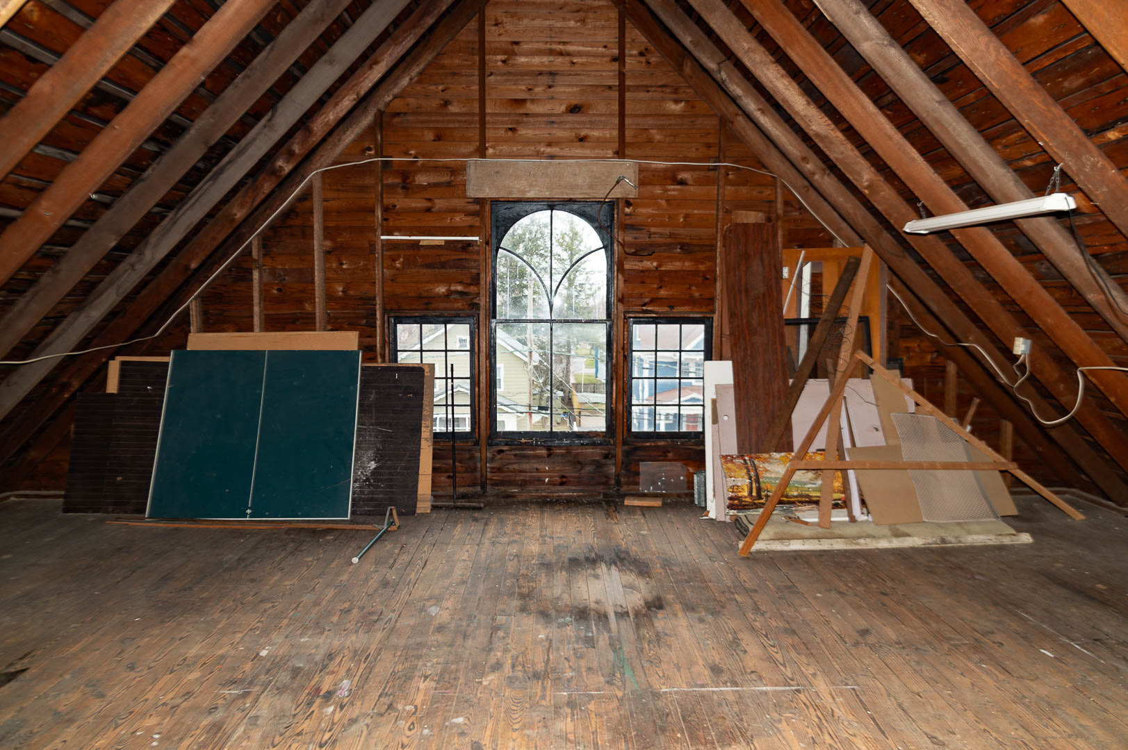 3rd Floor (Attic) - Looking to North
