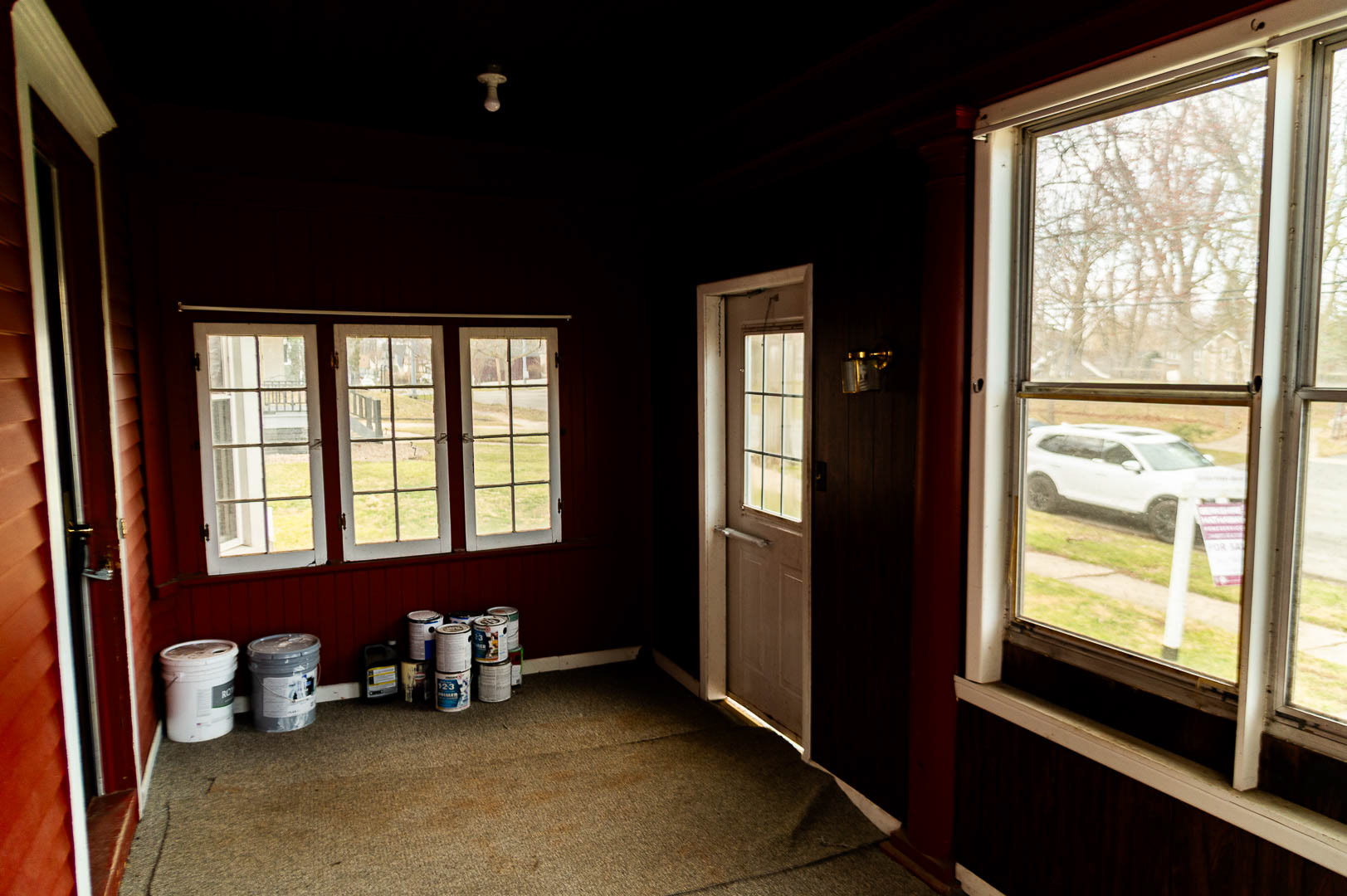 North Side - Porch Looking to North West Corner