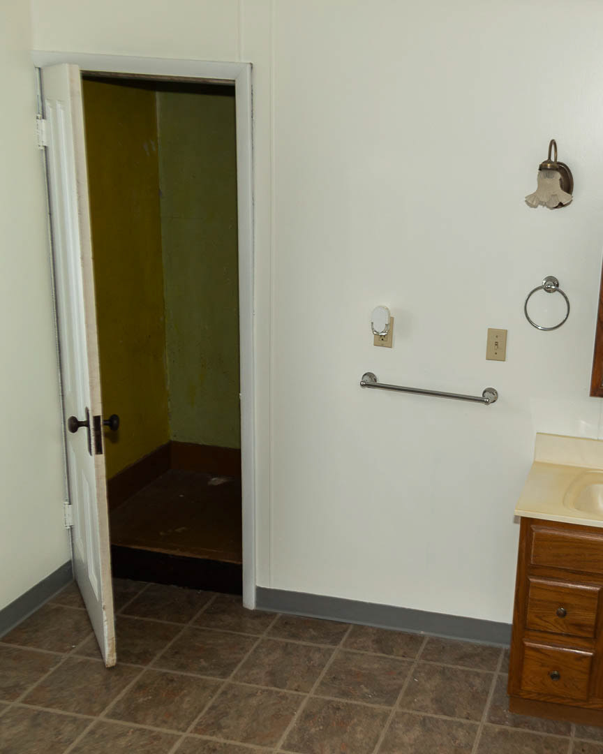 Master Bath - Looking To South East Corner (Attic Stairs)