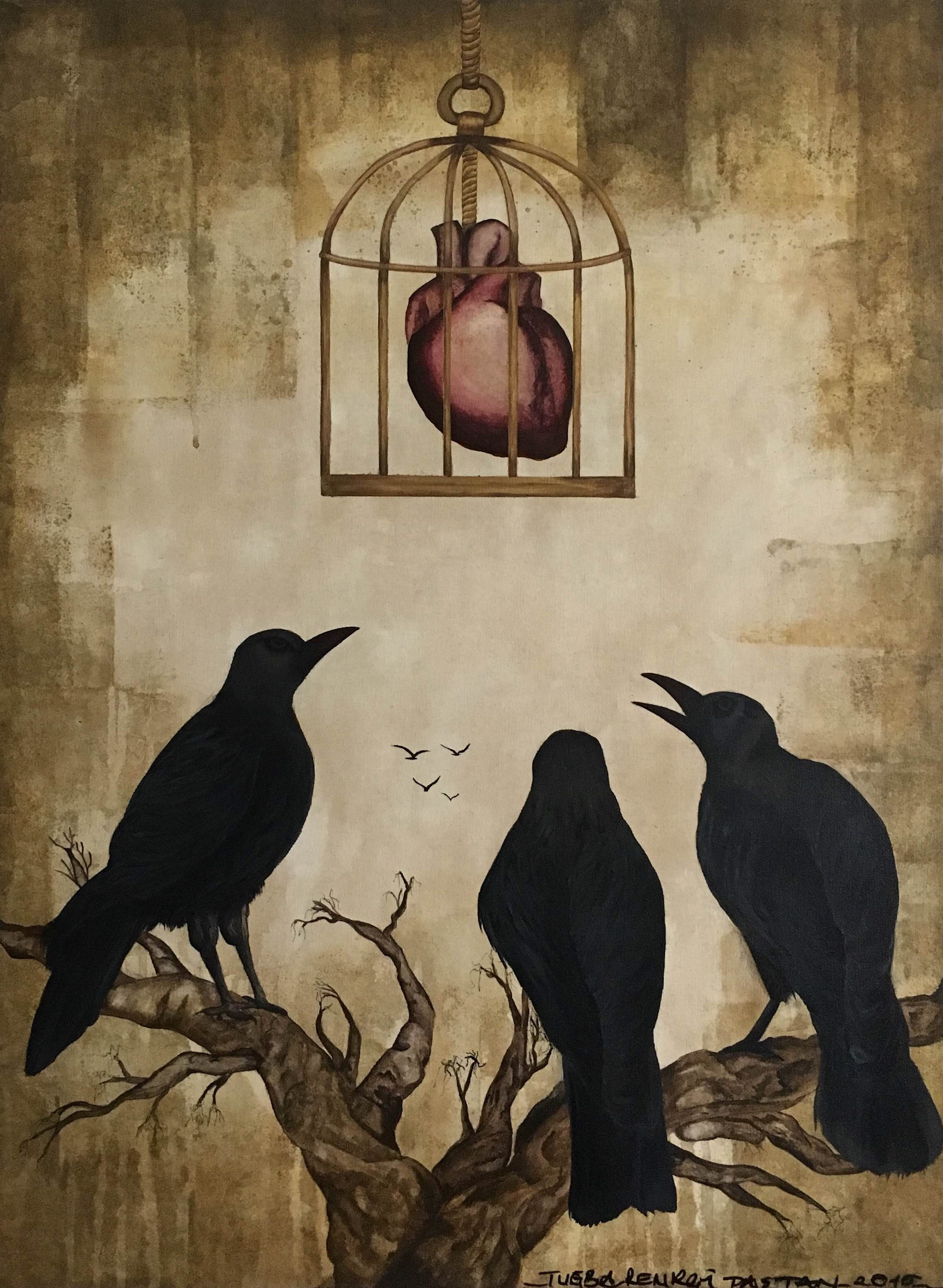  Composition-7, 2015, Mixed Media on Canvas, 80x60 cm, Private Collection