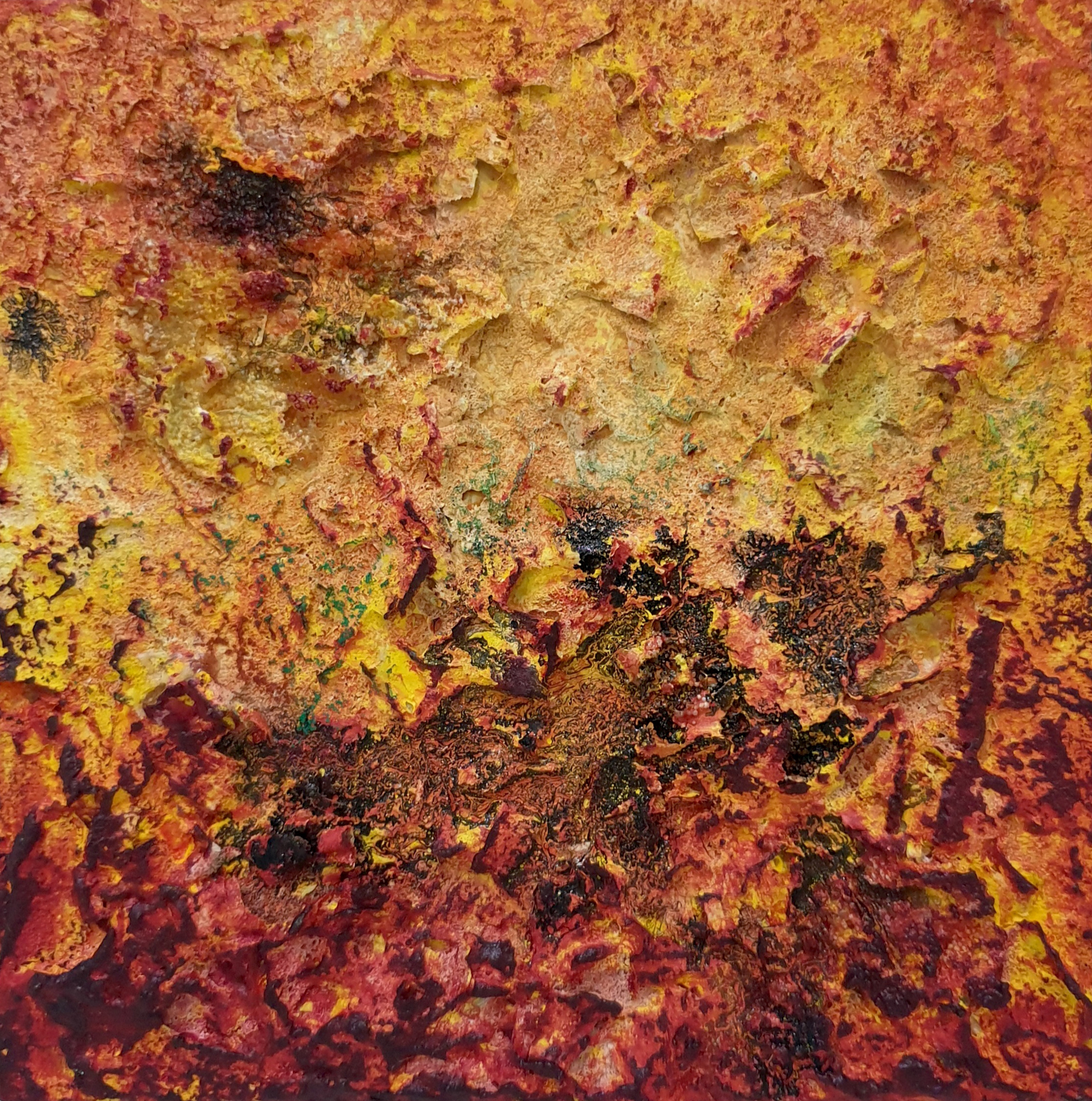 Untitled, 2022, 20x20 cm, Mixed Media on Canvas