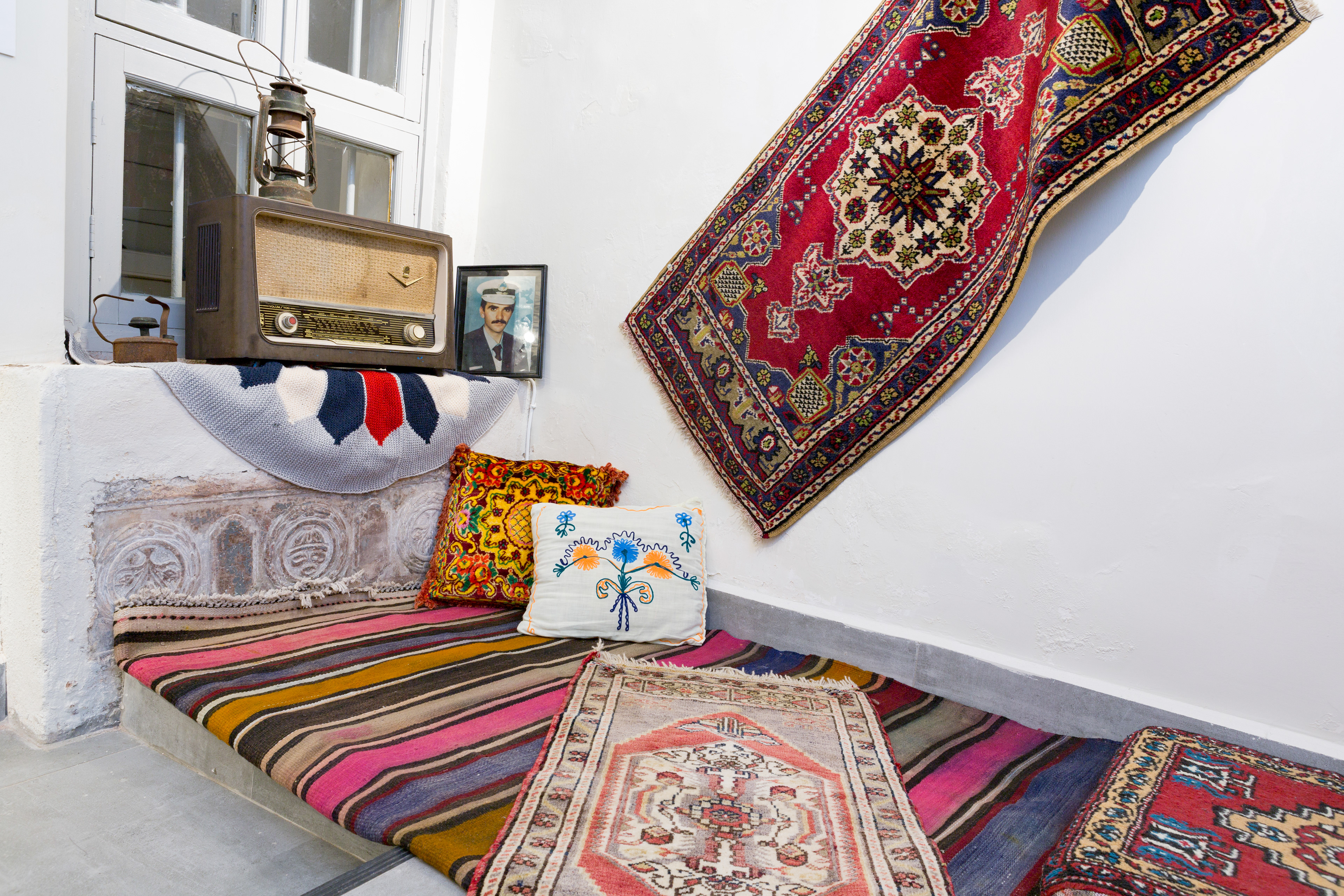 Village House, detail.