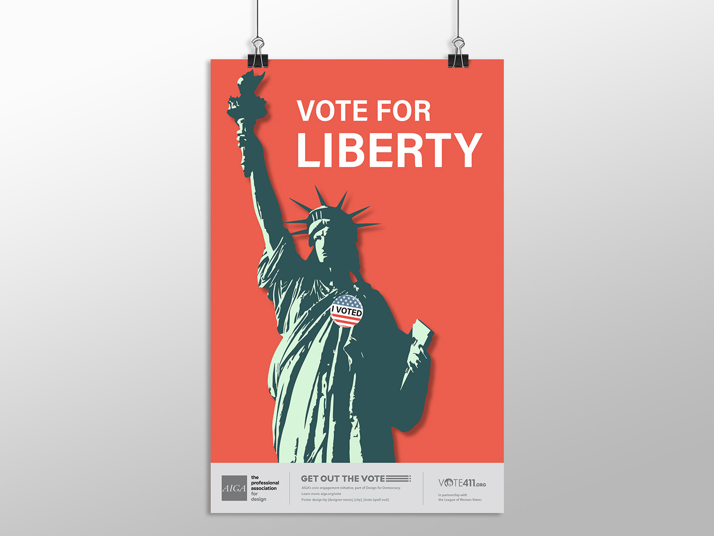 Vote Poster - Vote for Liberty