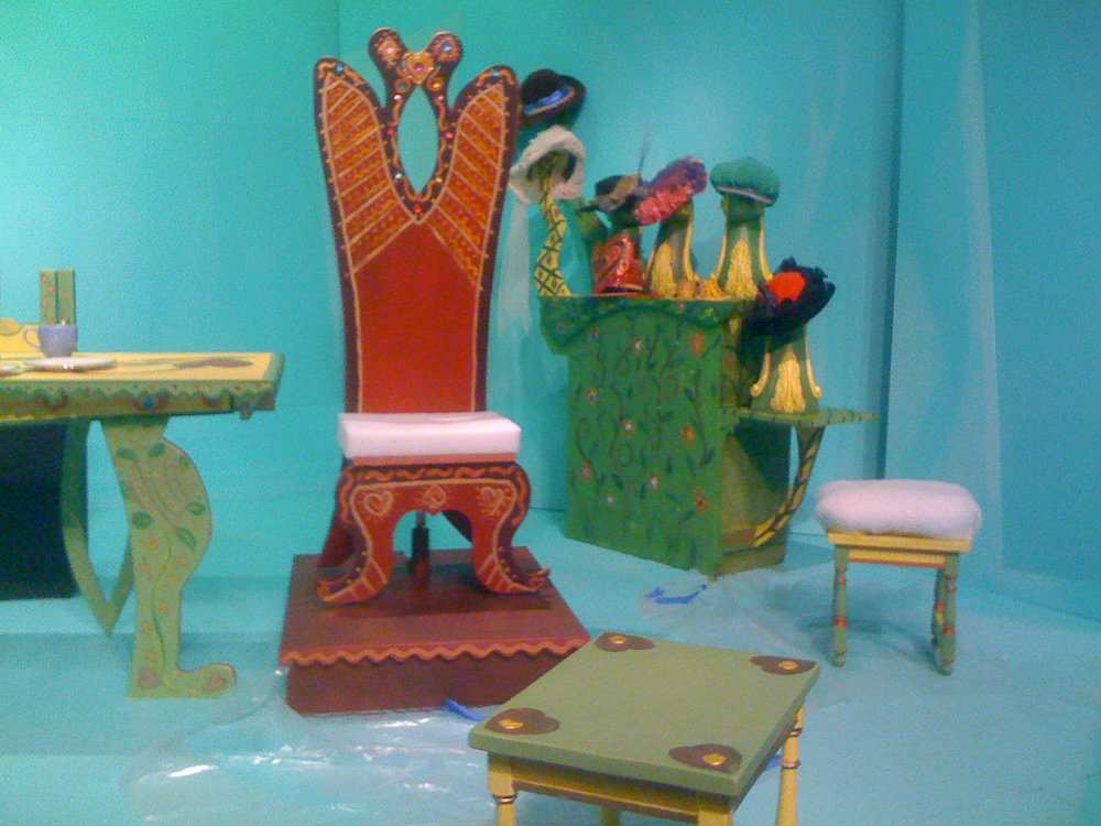 Alice and Wonderland Set, Theatre of Newburyport