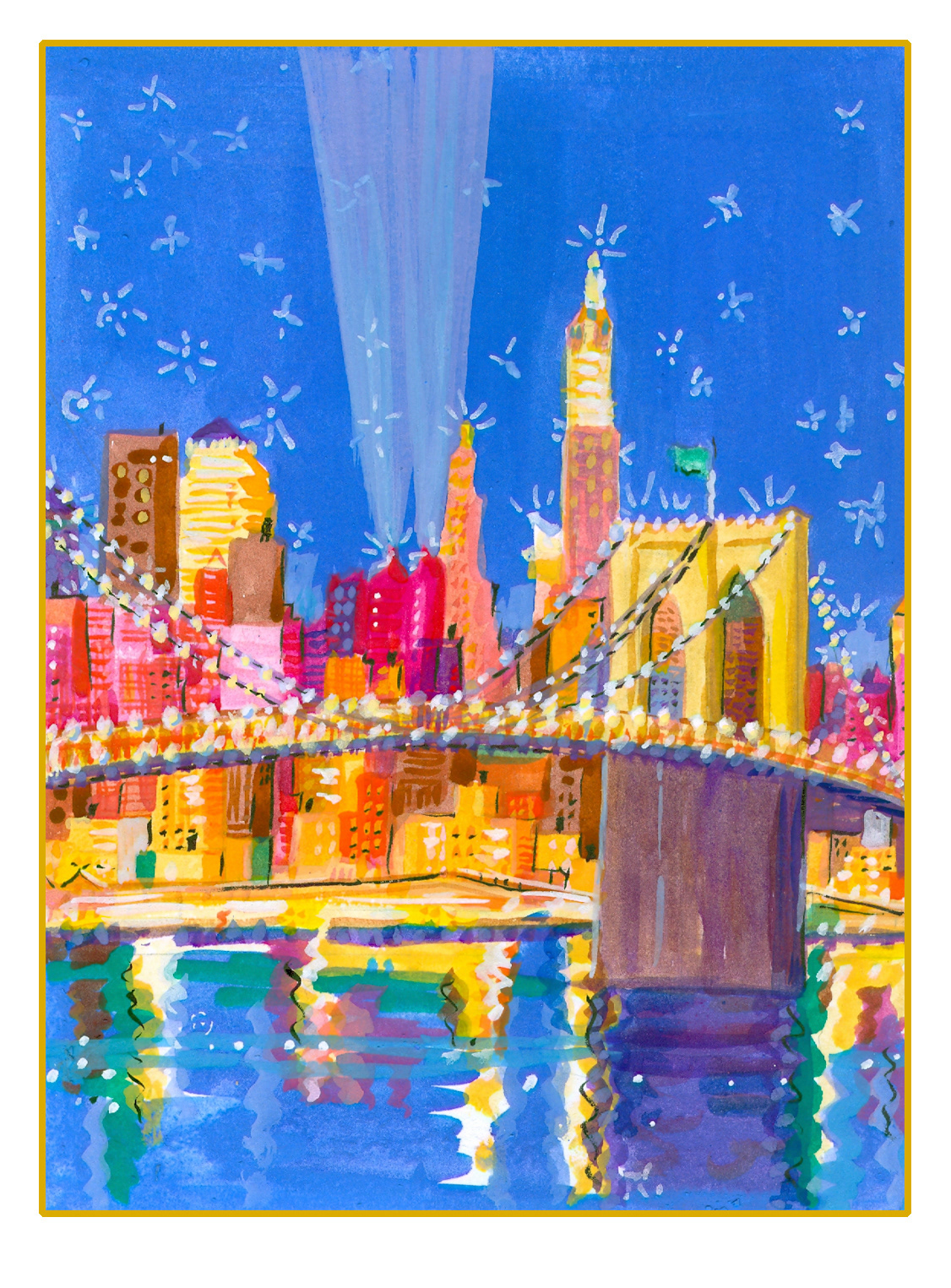 Brooklyn Bridge, American Artists Group