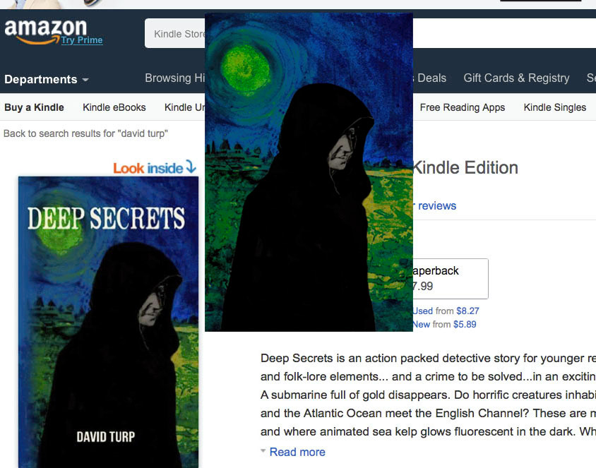 Deep Secrets, Amazon CreateSpace
