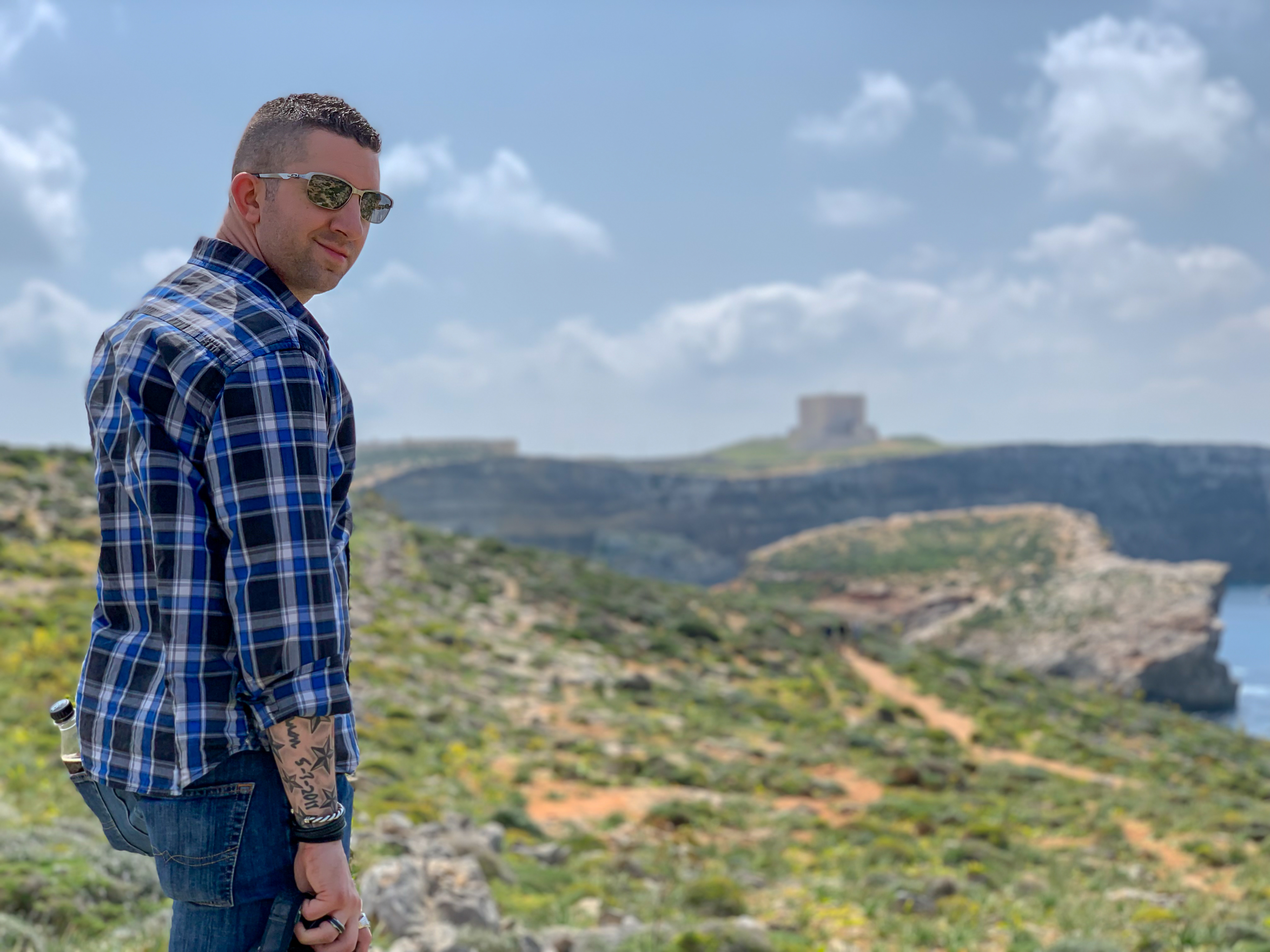 Shooting on Comino Island, Malta