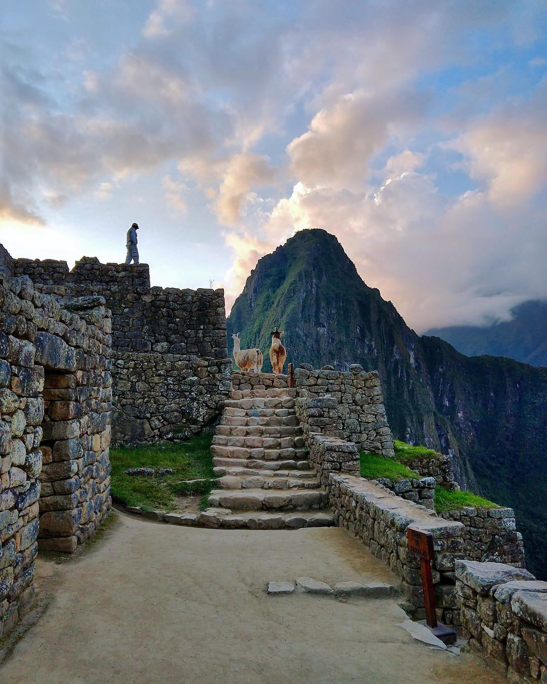 closing time at Machu Picchu