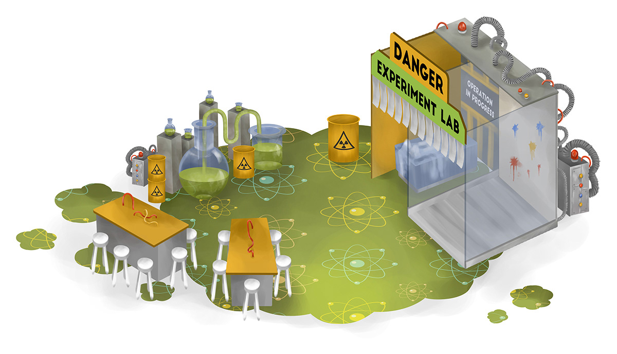 Mad Scientist Themed